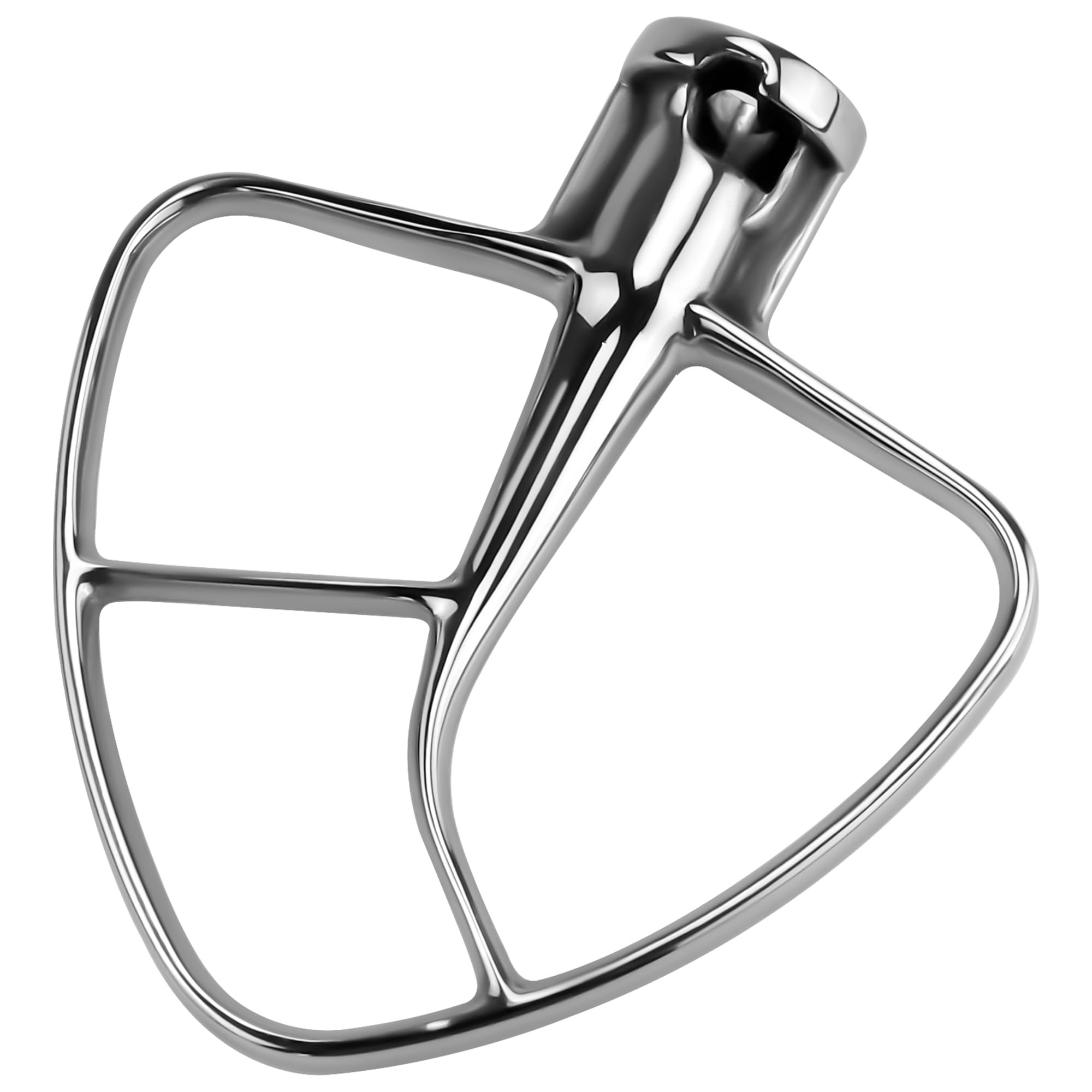 Stainless Steel Flat Beater K45B Kitchen Mixer Aid Paddle For 4.5 Quart Stainless Steel Bowl,Tilt Head Stand Mixer Beater K45Ss