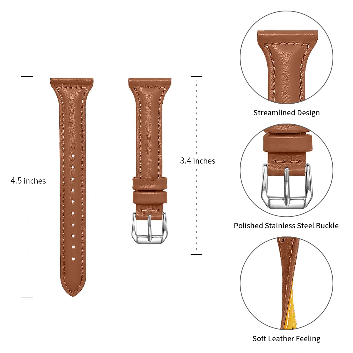 Joyozy Slim Bands Compatible With Galaxy Watch 6/5/4 40Mm 44Mm/Watch 5 Pro 45Mm/Active(40Mm)/Active2(40Mm)(44Mm)/Watch 6/4 Class