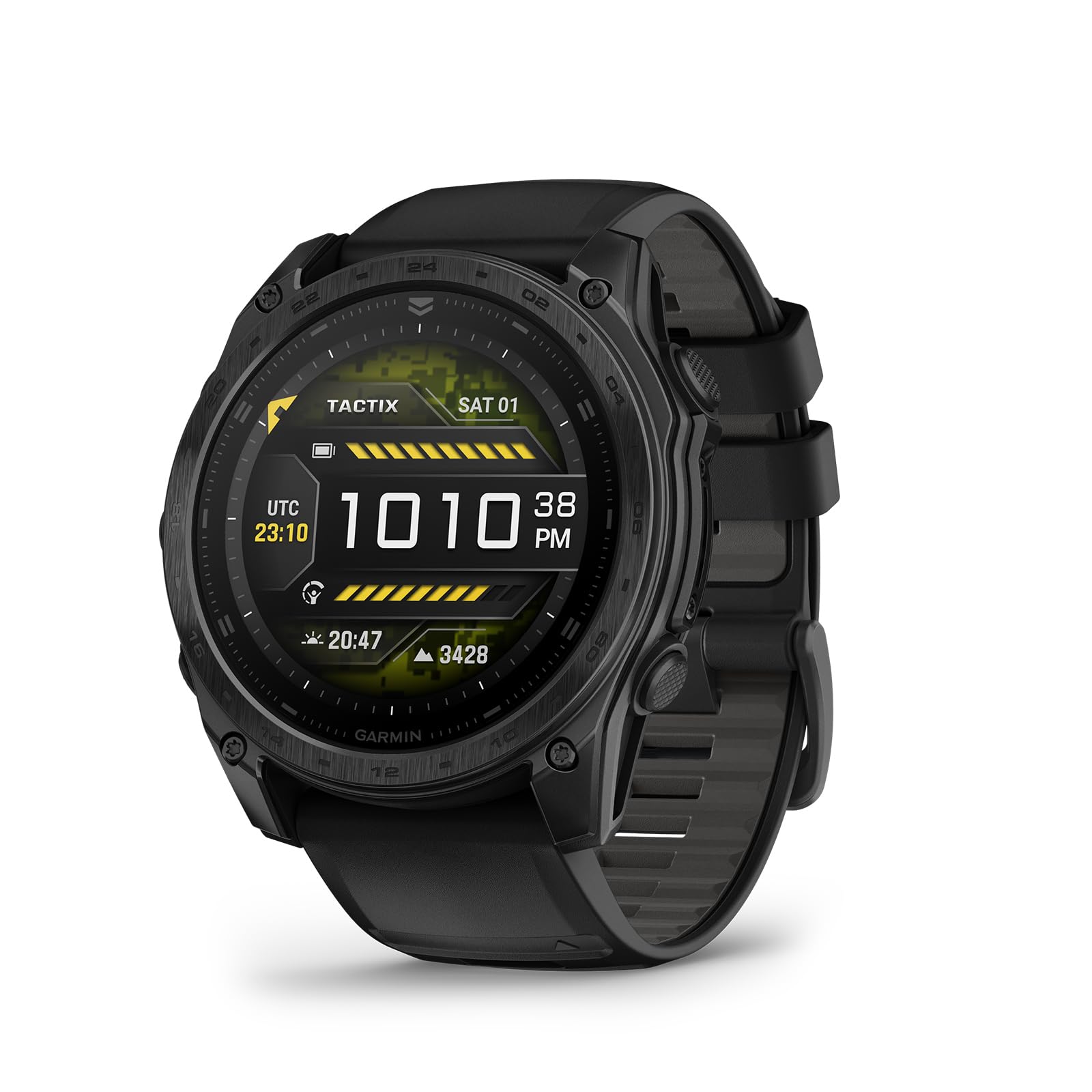 Garmin Tactix? 8 51Mm, Amoled Display, Premium Tactical Gps Smartwatch, Includes Applied Ballistics Ultralightsolver