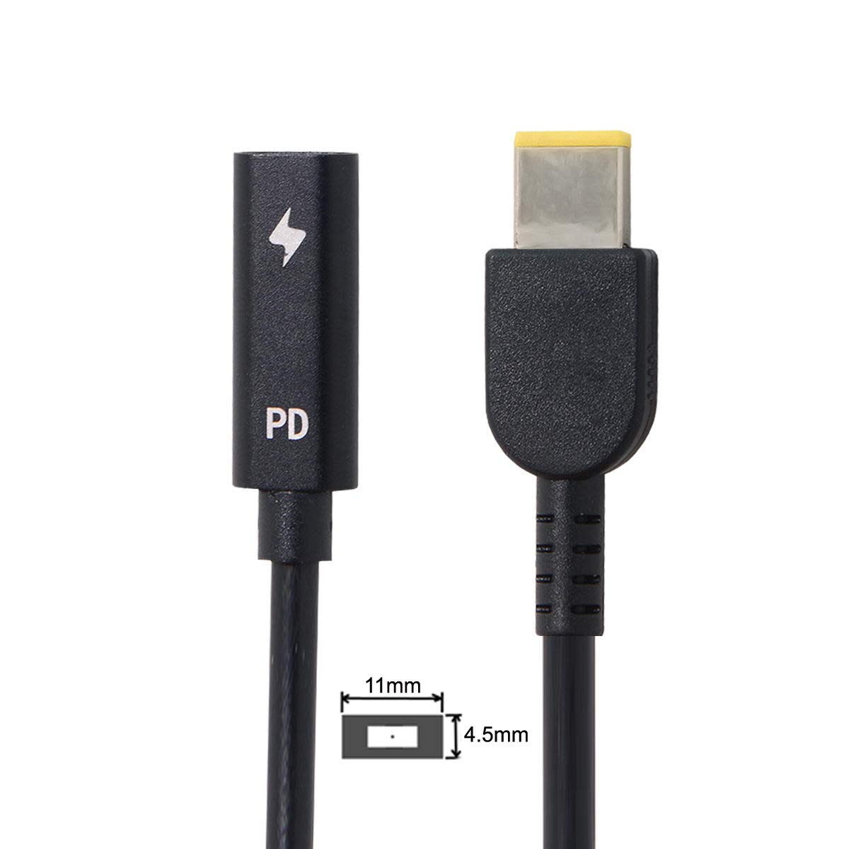 Jser Type C Usb C Female Input To Dc Power Pd Charge Cable Fit For Laptop 18 20V (7.9X5.4Mm For Hp)