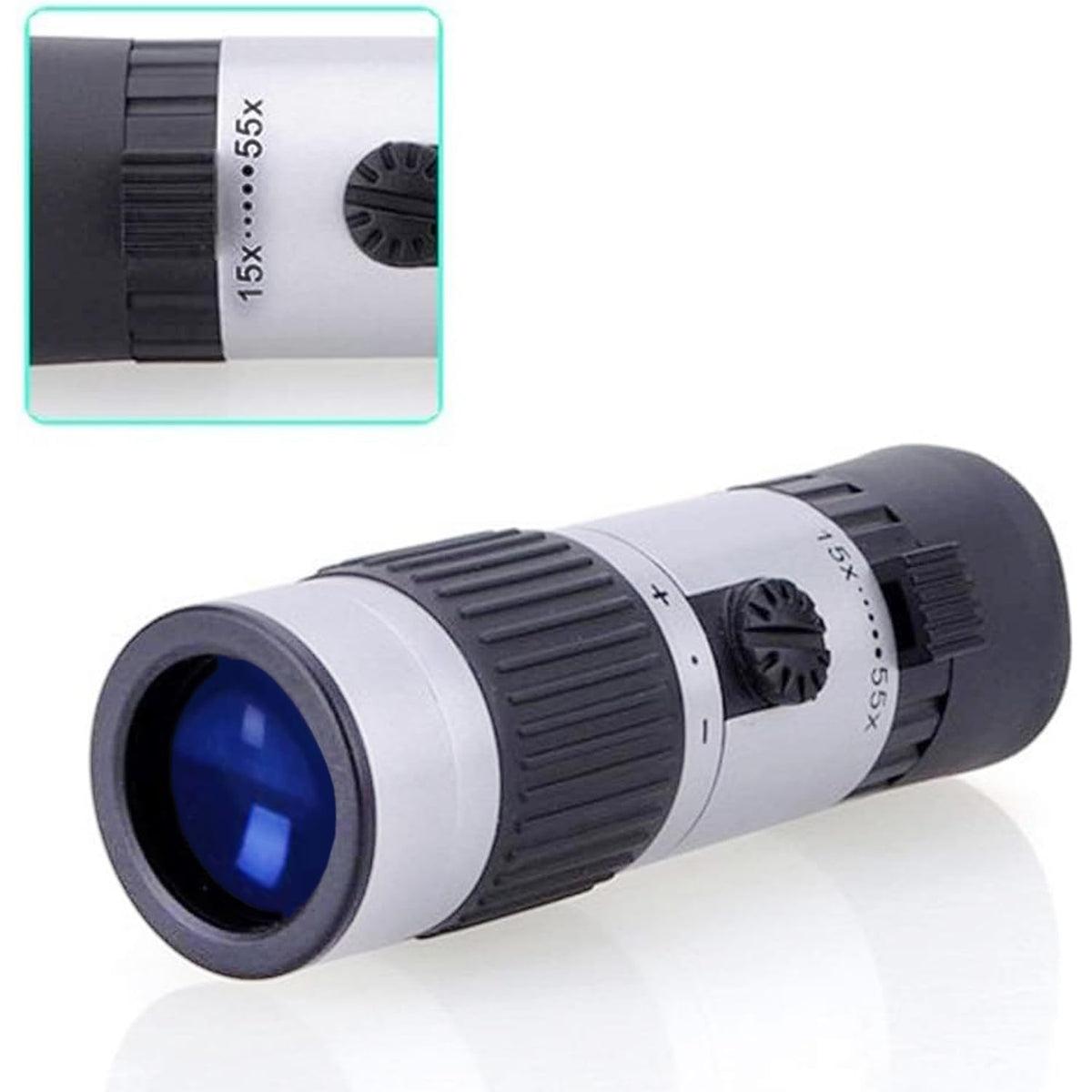 Rongon 15 55X21 Monocular Telescope Compact Binoculars Monocular For Adults High Powered For Stargazing Hunting Wildlife Bird Wa