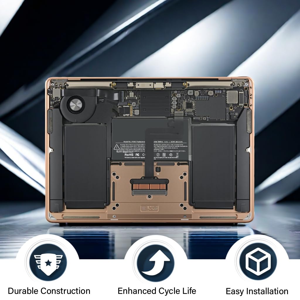 Xinglt A1932 A2179 Battery Replacement A1965 Battery For Macbook Air 13 Inch Retina A1932 (Year 2018 2019) A2179 (Year 2020) Emc