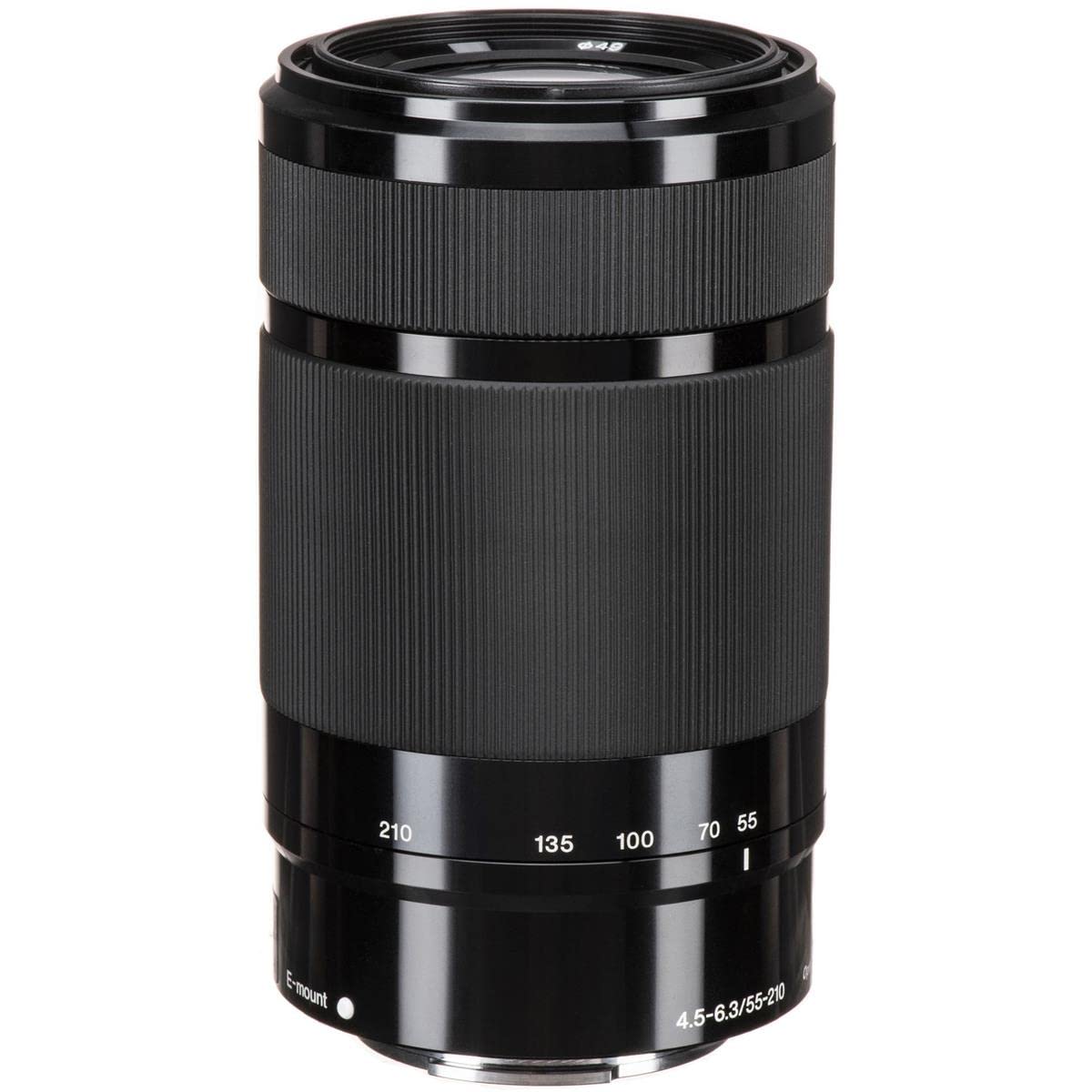 Sony E 55 210mm F4.5 6.3 Lens for Sony E Mount Cameras (Black)