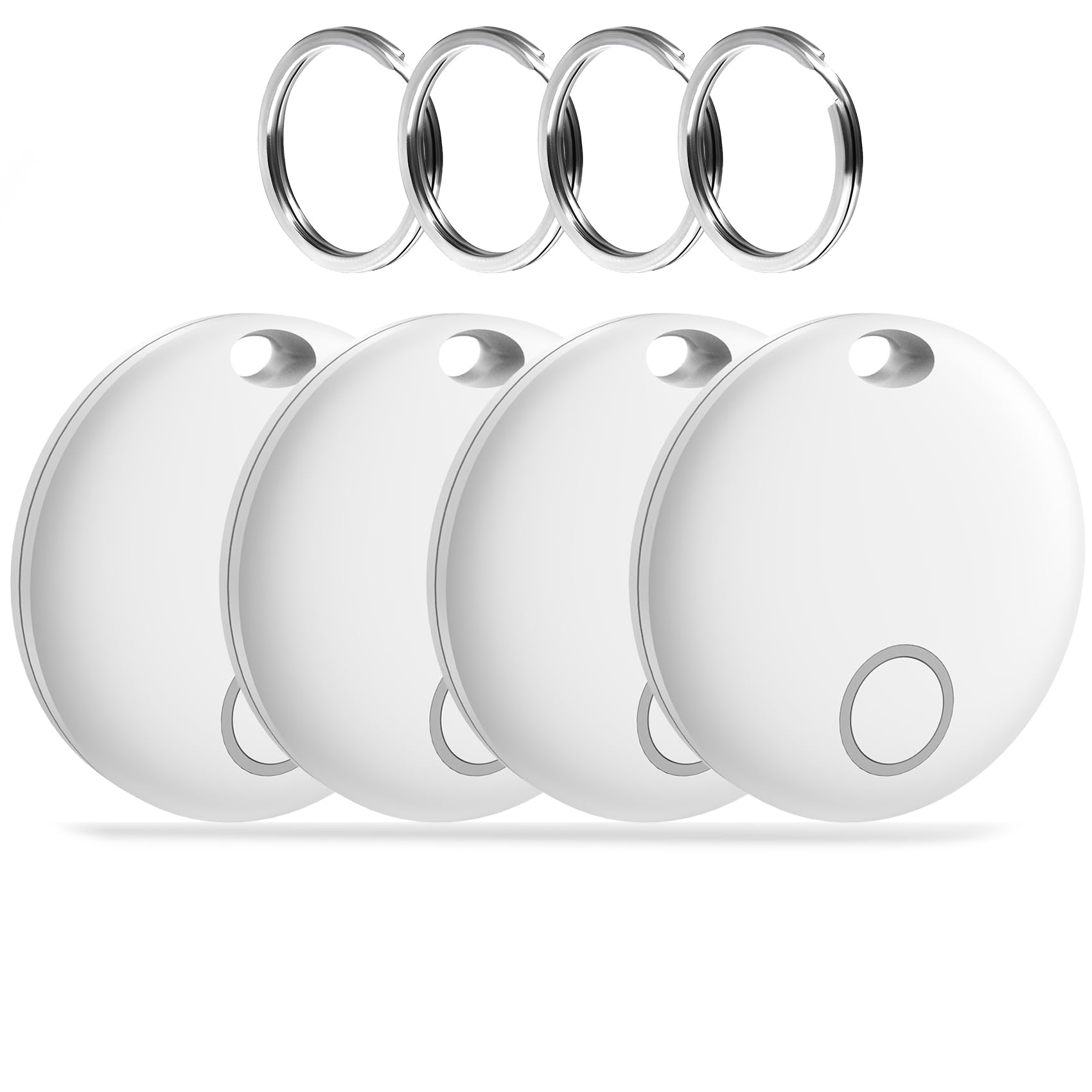 Midlocater Air Tracker Tags Key Finder Item Locator Works With Apple Find My (Ios Only),Track Your Wallet,Keys,Luggage,Bags,Blue