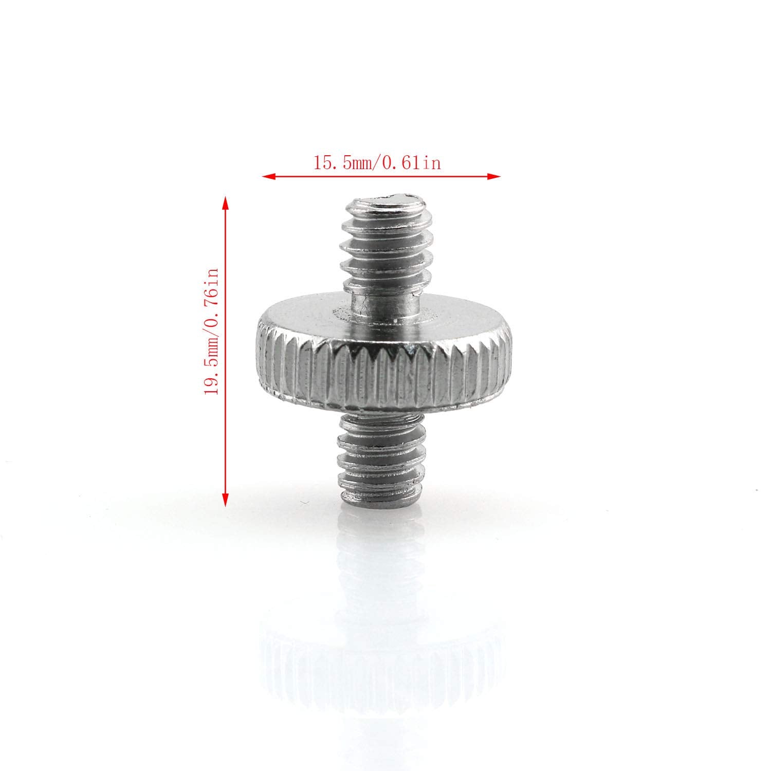 Dttra Universal 1/4'' Tripod Mount For Cameras, Metal, 8 Pack