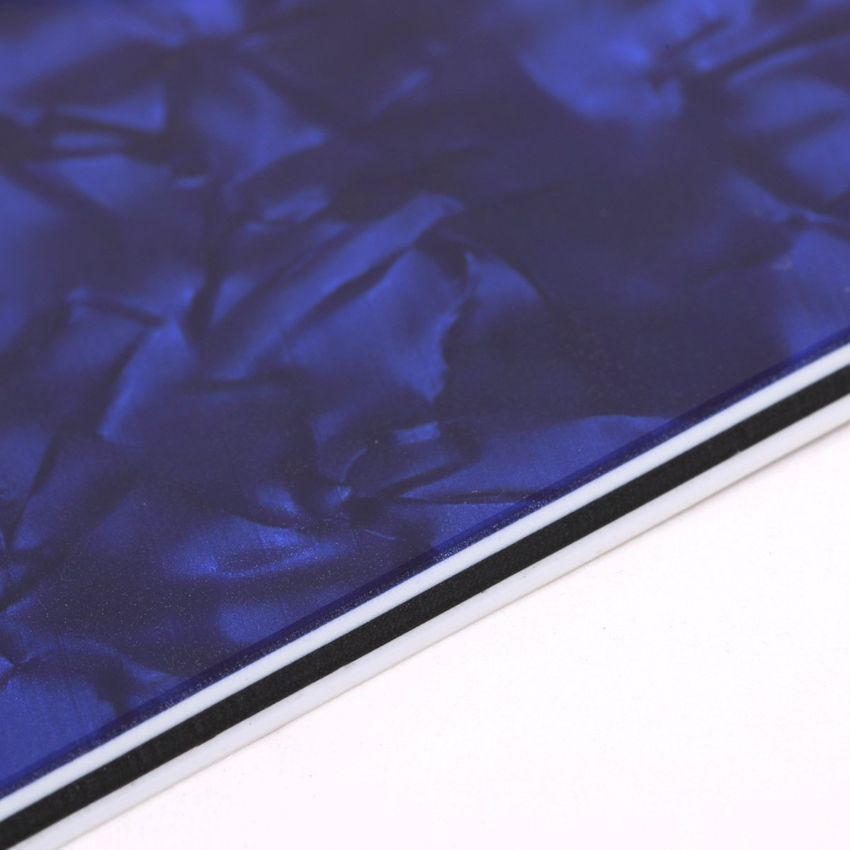 Musiclily 6 Hole Strat Back Plate Tremolo Cavity Cover Backplate For Fender Usa/Mexico Made Standard Stratocaster Modern Style E