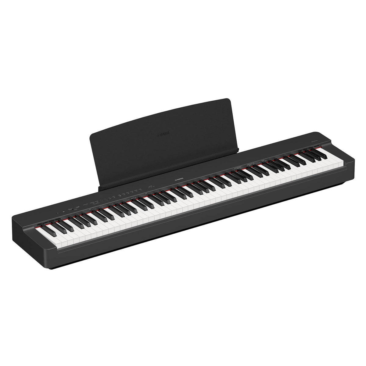 Yamaha P225B, 88 Key Weighted Action Digital Piano With Power Supply And Sustain Pedal, Black (P225B)