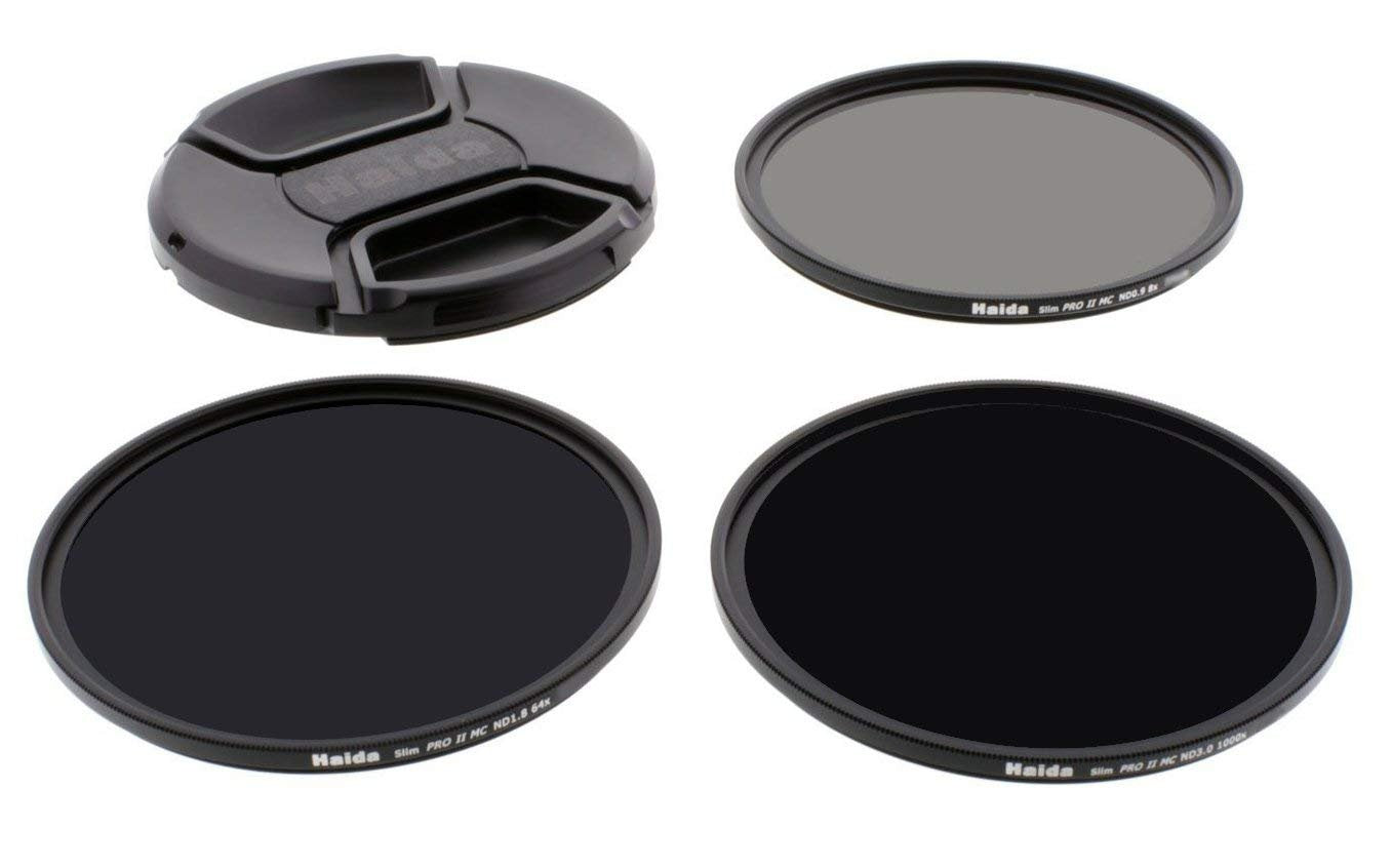 Haida 62Mm Slim Proii Neutral Density Mc Nd Filter Kit Nd8 Nd64 Nd1000 Hd3040 62