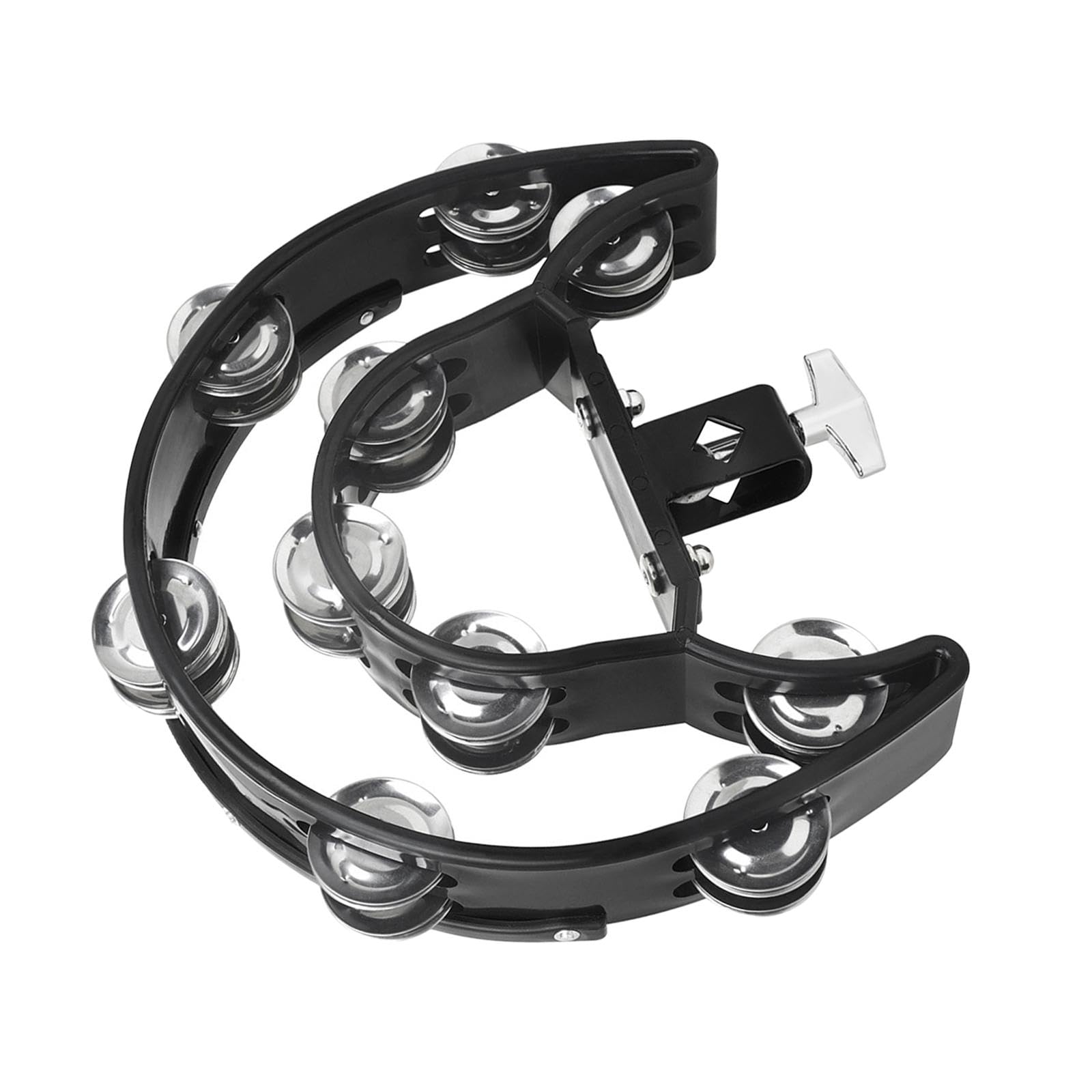 CALANDIS Hi Hat Tambourine Mountable Percussion Accessories for Kids Adults KTV Party | Musical Instruments & Gear | Percussion 