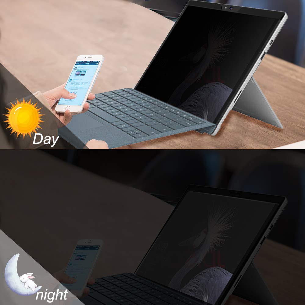 For Microsoft Surface Laptop 1/2/3/4/5/6 Th Gen 13.5 Inch Fully Removable Privacy Screen Protector Filter, Anti Spy Filter Anti