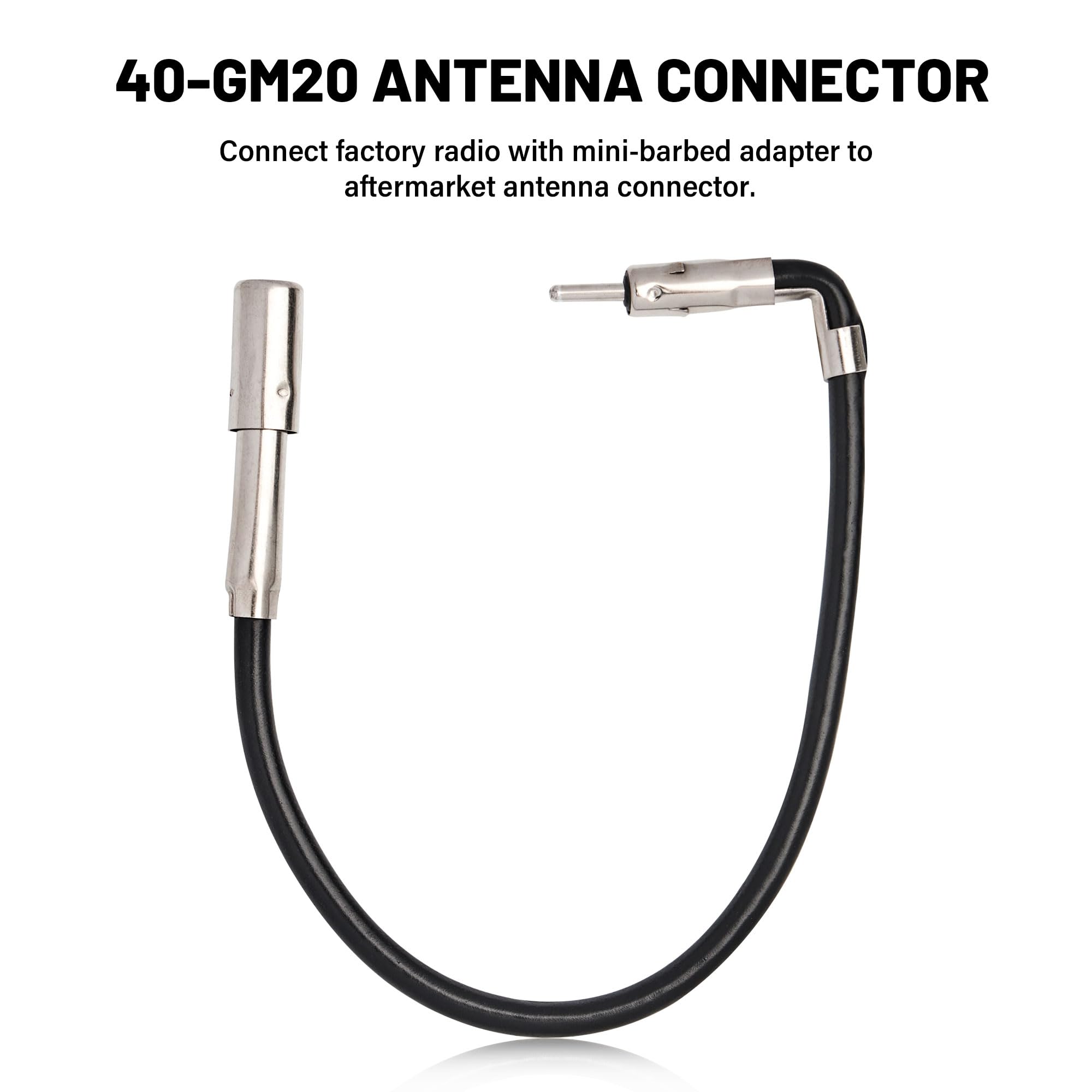 Nuith Radio Wiring Harness + Aftermarket Antenna Connector To Factory Radio Adapter Compatible With Gm/Gmc/Sierra/Chevy/Buick 20