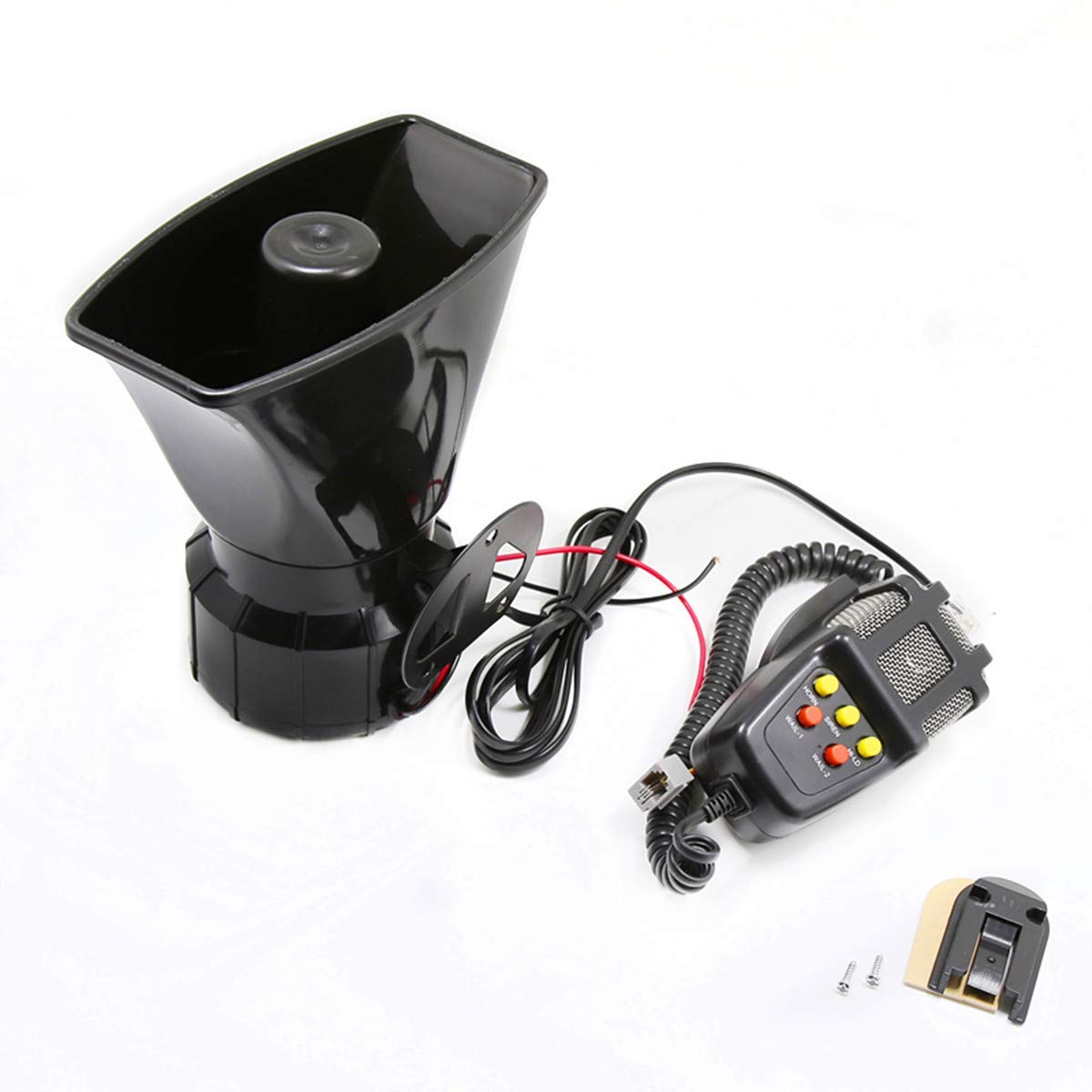 Viping Siren Police Car Siren Horn Speaker Car Shouting Alarm Police Horn With Microphone Amplifier 12V 80W Emergency Sound Ampl