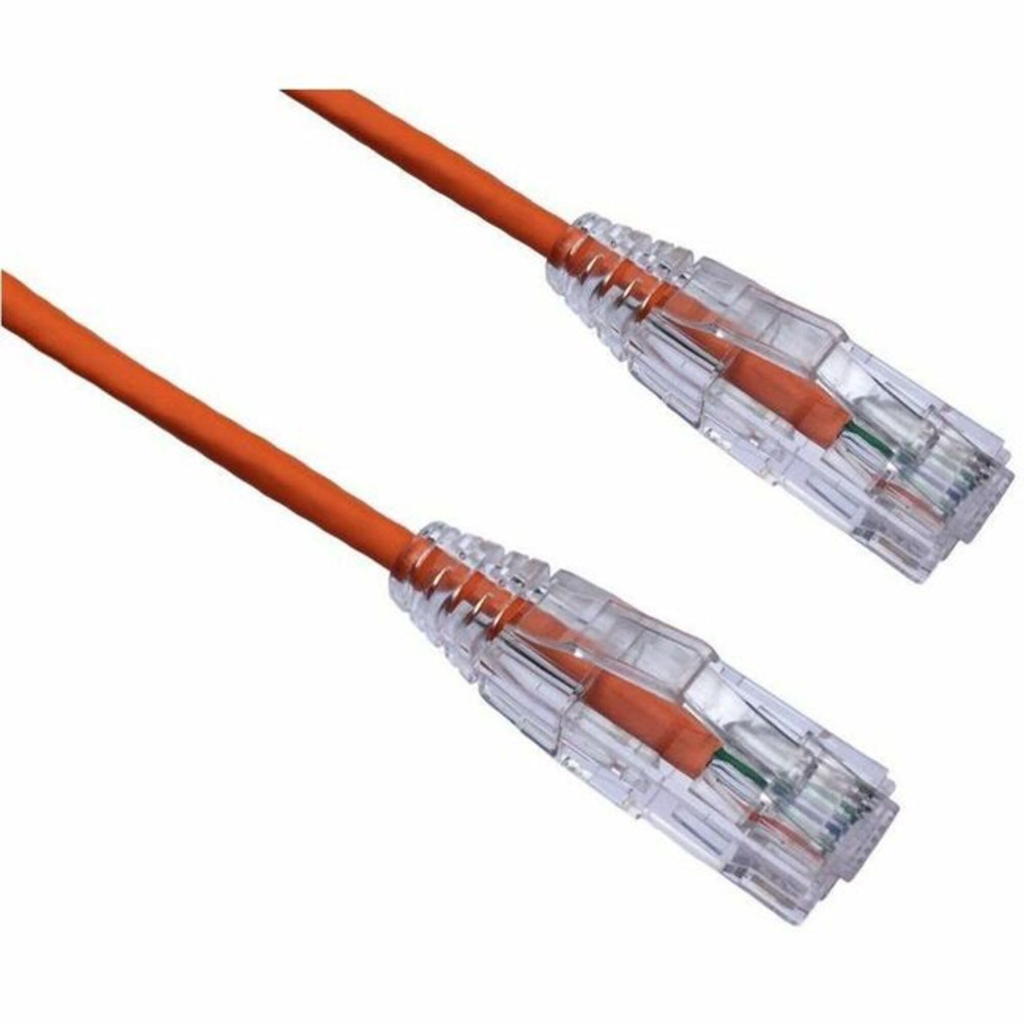 Axiom 2Ft Cat6A Bendnflex Cab (Orange)