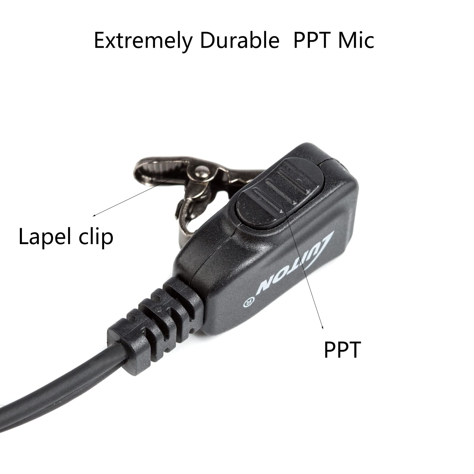 Walkie Talkie Earpiece With Mic For Baofeng Radio Retevis G Shape Headset For Baofeng Uv 5R Bf 888S Arcshell Retevis H 777 Rt21 Rt22 Kenwood 2 Way Radio By Luiton (10 Pack)
