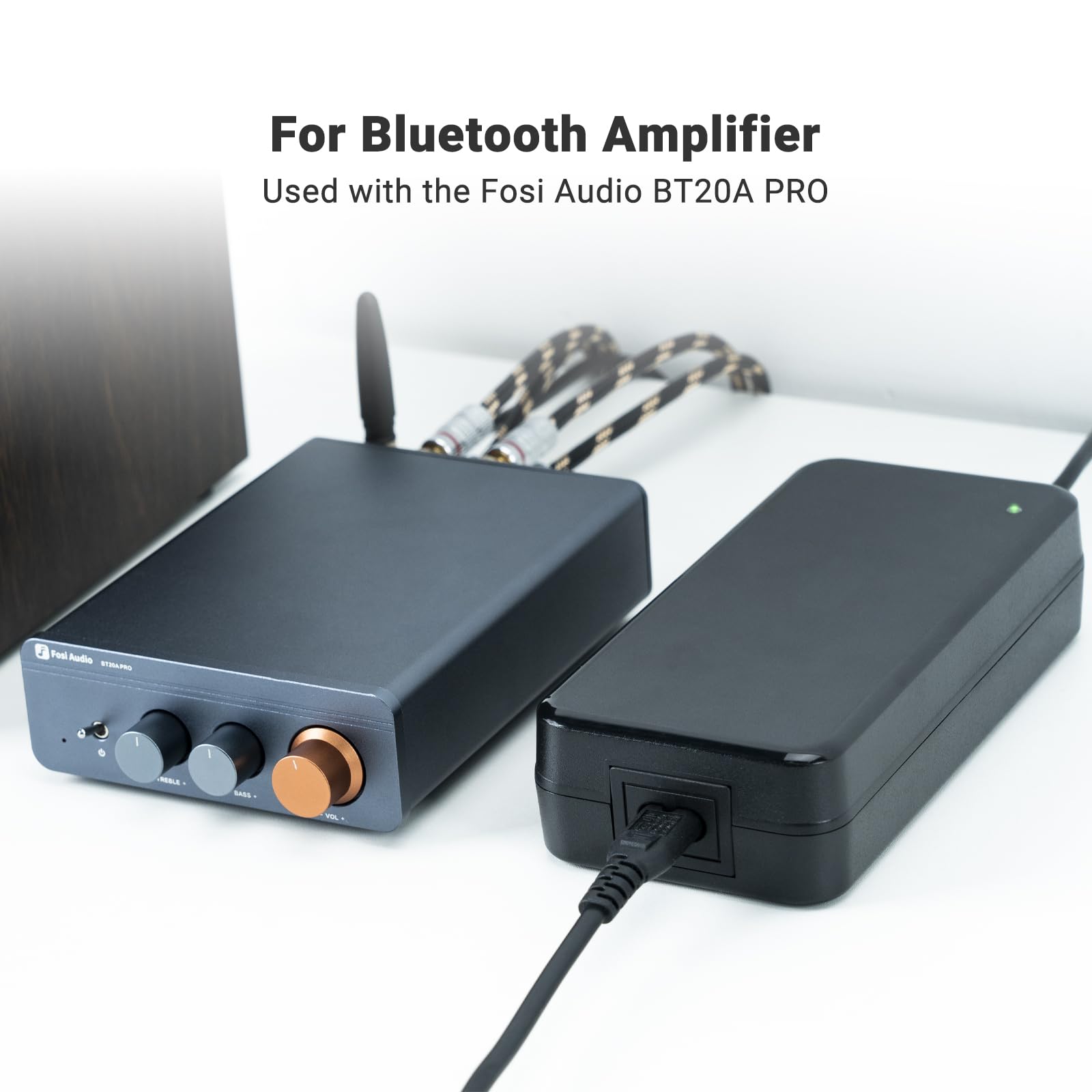 Fosi Audio 48V 5A Power Adapter Supply For Home Audio Bluetooth Stereo Receiver Amplifier Mini Hi Fi Class D Integrated Amp