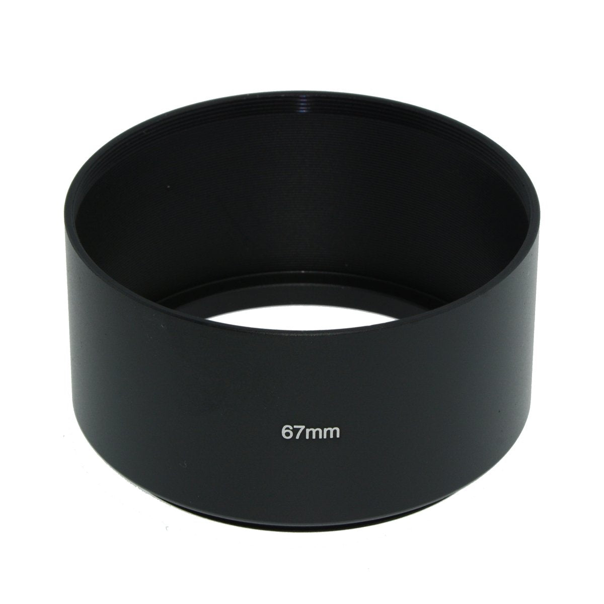 Sioti 67Mm Lens Hood, Matte Treatment Inside, Aluminum Material, Compatible With All Camera Lens S/C/N/F/O/P Etc.(67Mm)