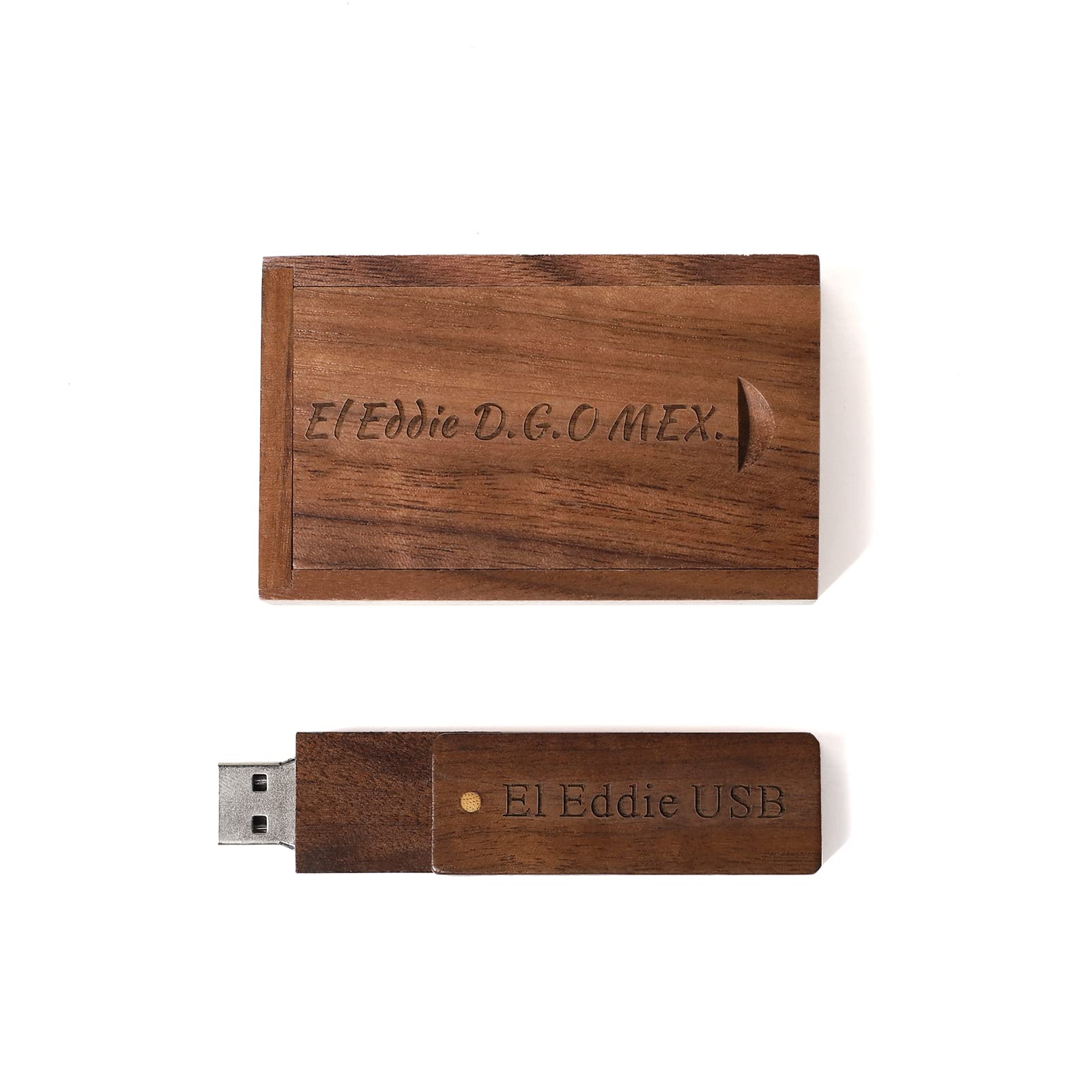 Customized Gift Personalised Engraved Usb 2.0 Flash Drive Memroy Stick, Personalised Gift Engraved Wooden Usb Flash Drive For We