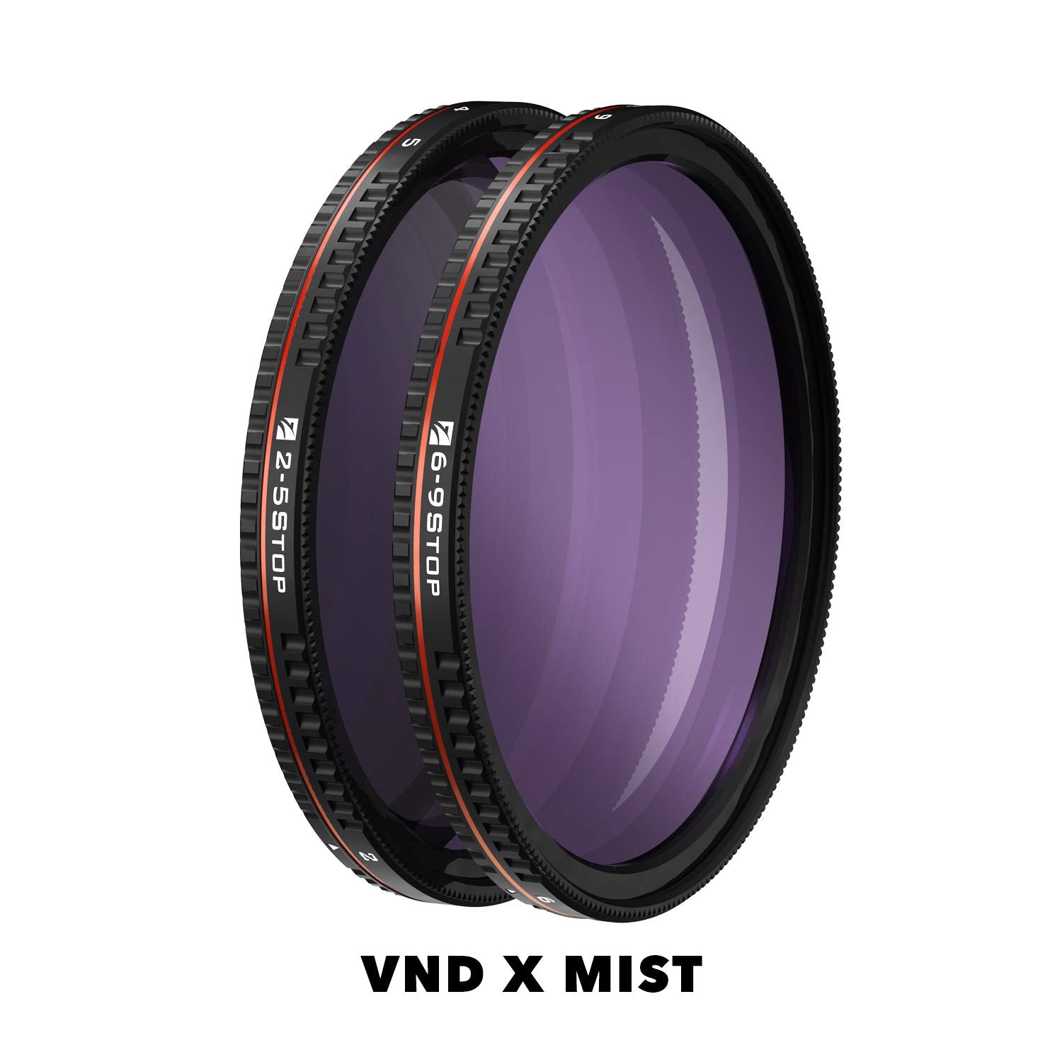 Freewell (Mist Edition) 77Mm Threaded Variable Nd Filter All Day 2 To 5 Stop & 6 To 9 Stop   2Pack