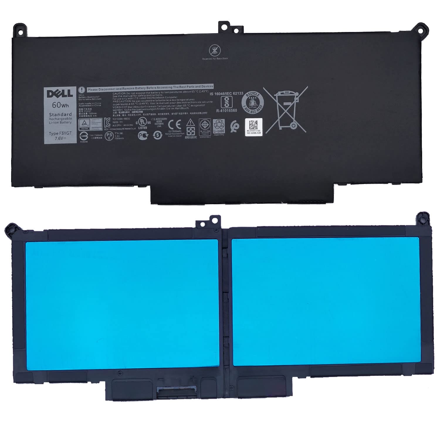 Dell F3Ygt Battery For Dell Latitude 12 7280 7290 13 7380 7390 P29S002 14 7000 7480 7490 P73G002 Series P28S P28S001 P73G P73G00