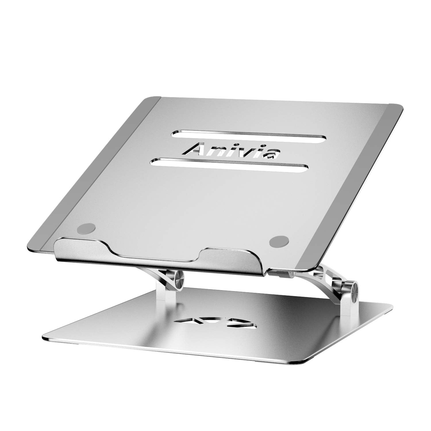 Anivia Newest Laptop Stand,Adjustable Laptop Computer Stand Portable Foldable Laptop Riser Metal Holder Compatible With 10 To 17