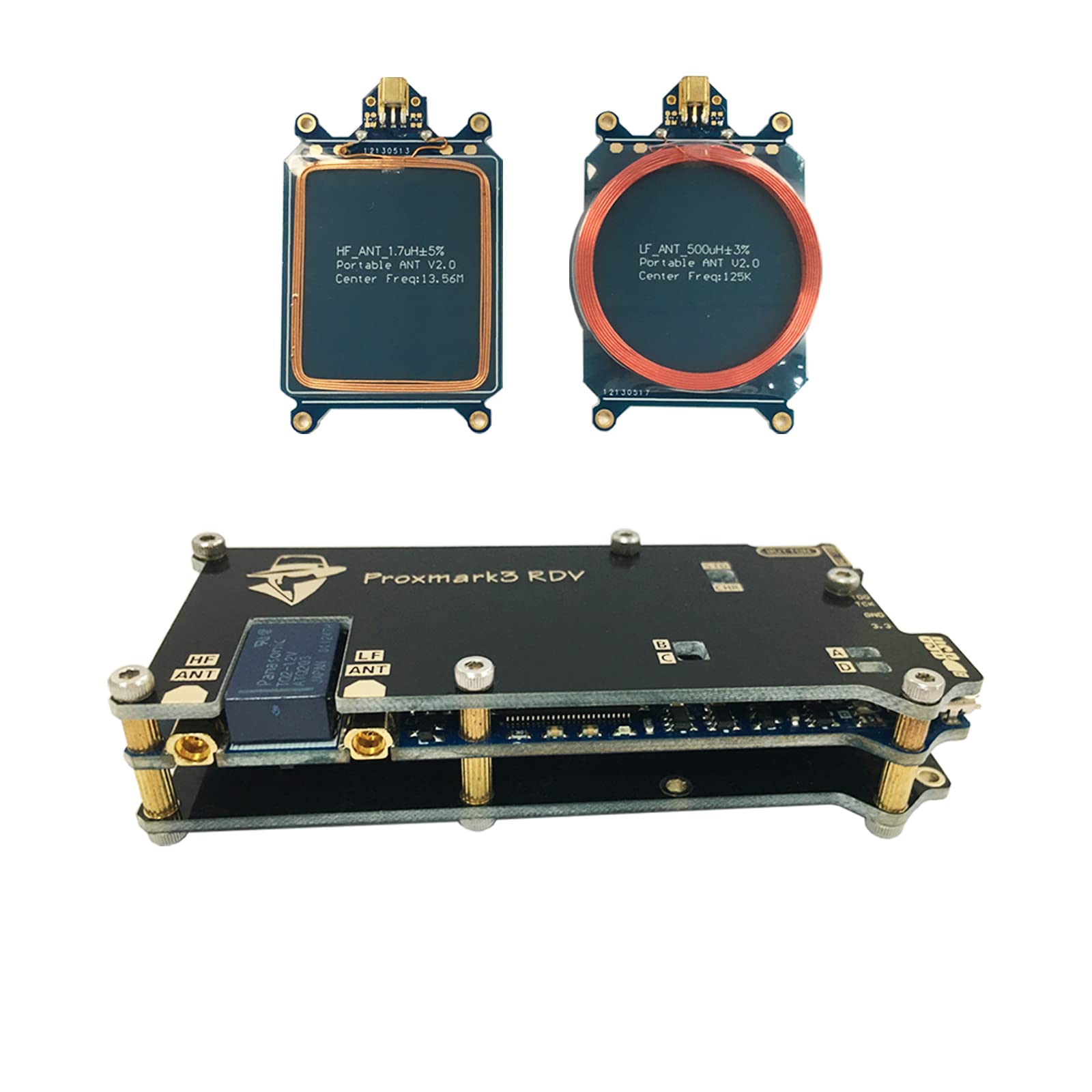 Upgraded 512K Proxmark3 Rdv2 Memory Pm3 Dev Proxmark 3 Kit Nfc Rfid Cloner Reader Ic Id M1 Card Reader Writer Copier Duplicator