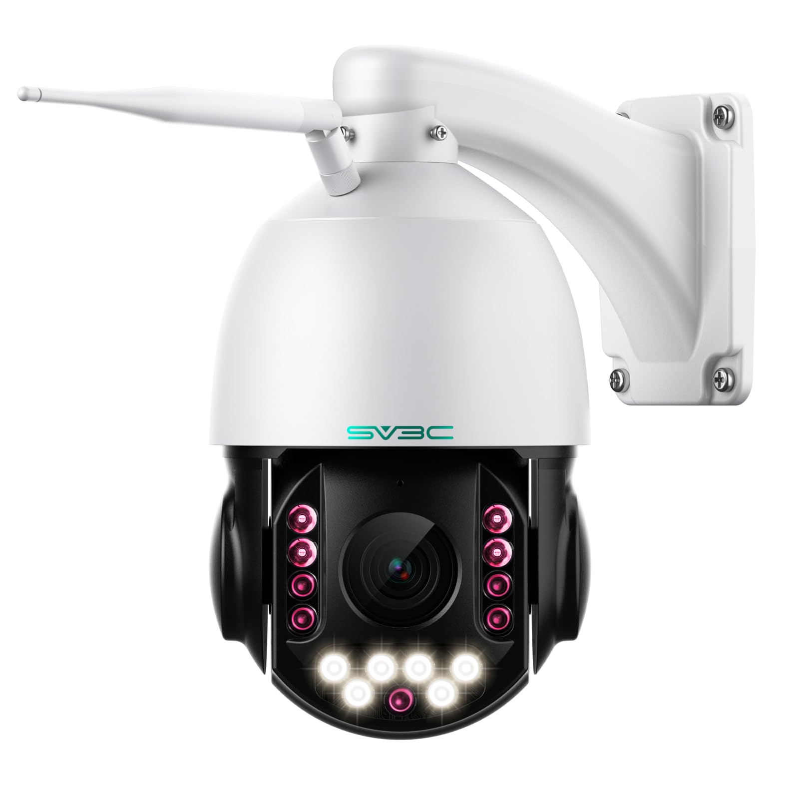 Sv3C Ptz Security Ip Camera Outdoor, 20X Optical Zoom 5Mp Dual Band 2.4G 5Ghz Wifi Home Cameras Support Onvif, Rtsp Browser View