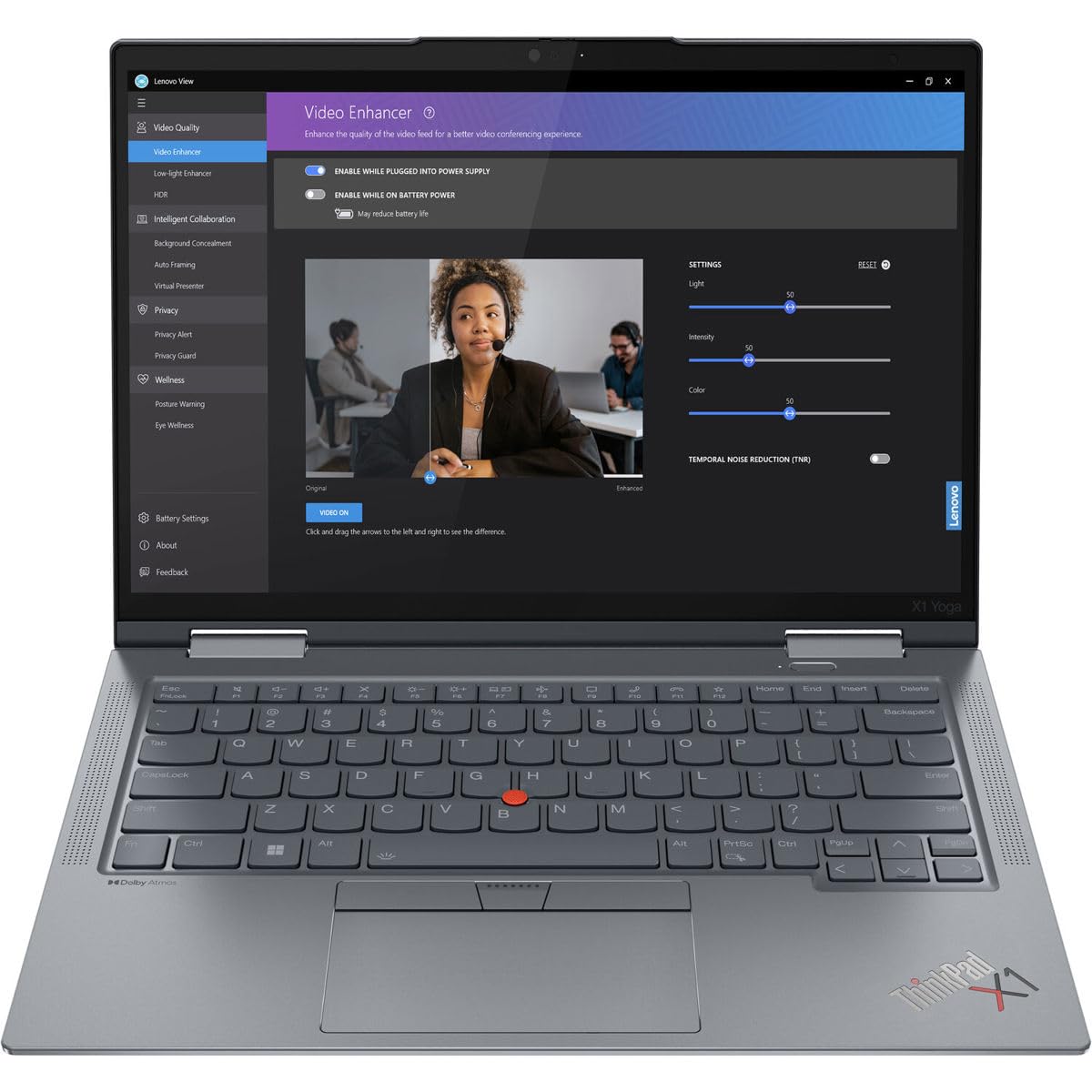 Lenovo Thinkpad X1 Yoga Gen 8 21Hq000Bus 14 Touchscreen Convertible 2 In 1 Notebook - Wuxga - 1920 X 1200 - Intel Core I7 13Th G