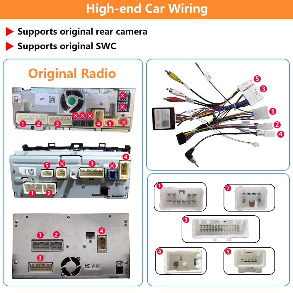 Android 13 Car Radio Stereo For Subaru Forester Wrx Impreza 2015-2018 Suitable For Harman Kardon Systems, 9 Inch 2G+32G Head Uni