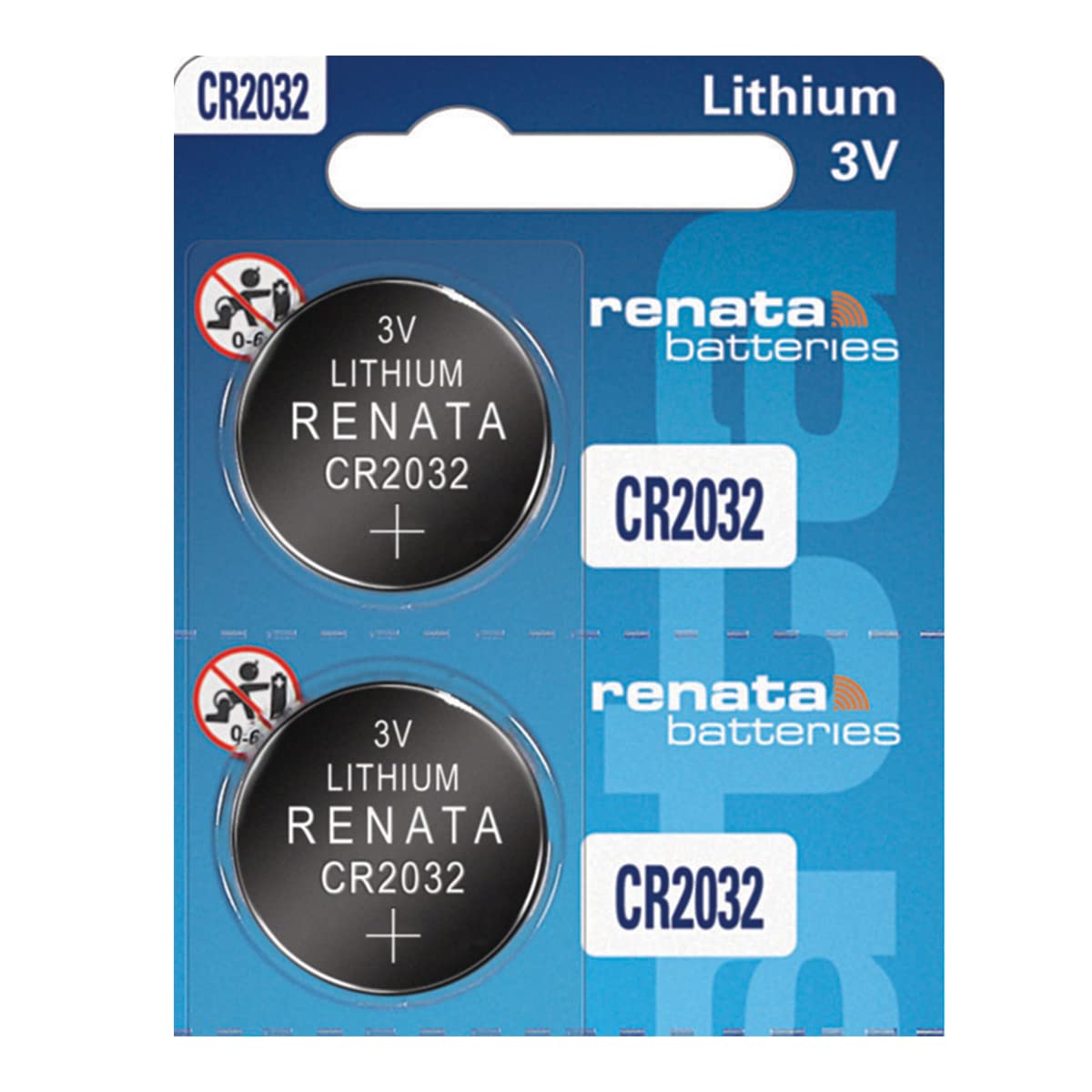 Renata Cr2032 Batteries   3V Lithium Coin Cell 2032 Battery (2 Count)