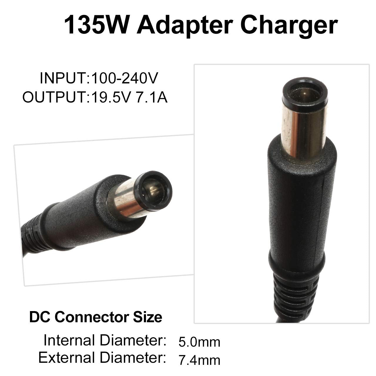 19V 7.1A New 135W Ac Adapter For Hp Compaq Elite 8000 8200 8300 Dc7800 Dc7900 Dc 8000 Nc4400 Nc6300,Hp 391174 001 397803 001 397747 001 481420 001 481420 002 384023 003 Laptop Charger Power Supply