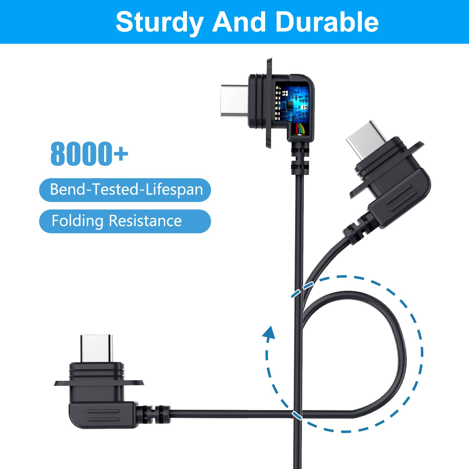 Itramax 10Ft Power Cable And Adapter Compatible With Blink Outdoor 4 Camera,Flat Usb C Blink Outdoor 4Th Gen Charging Cord,Water