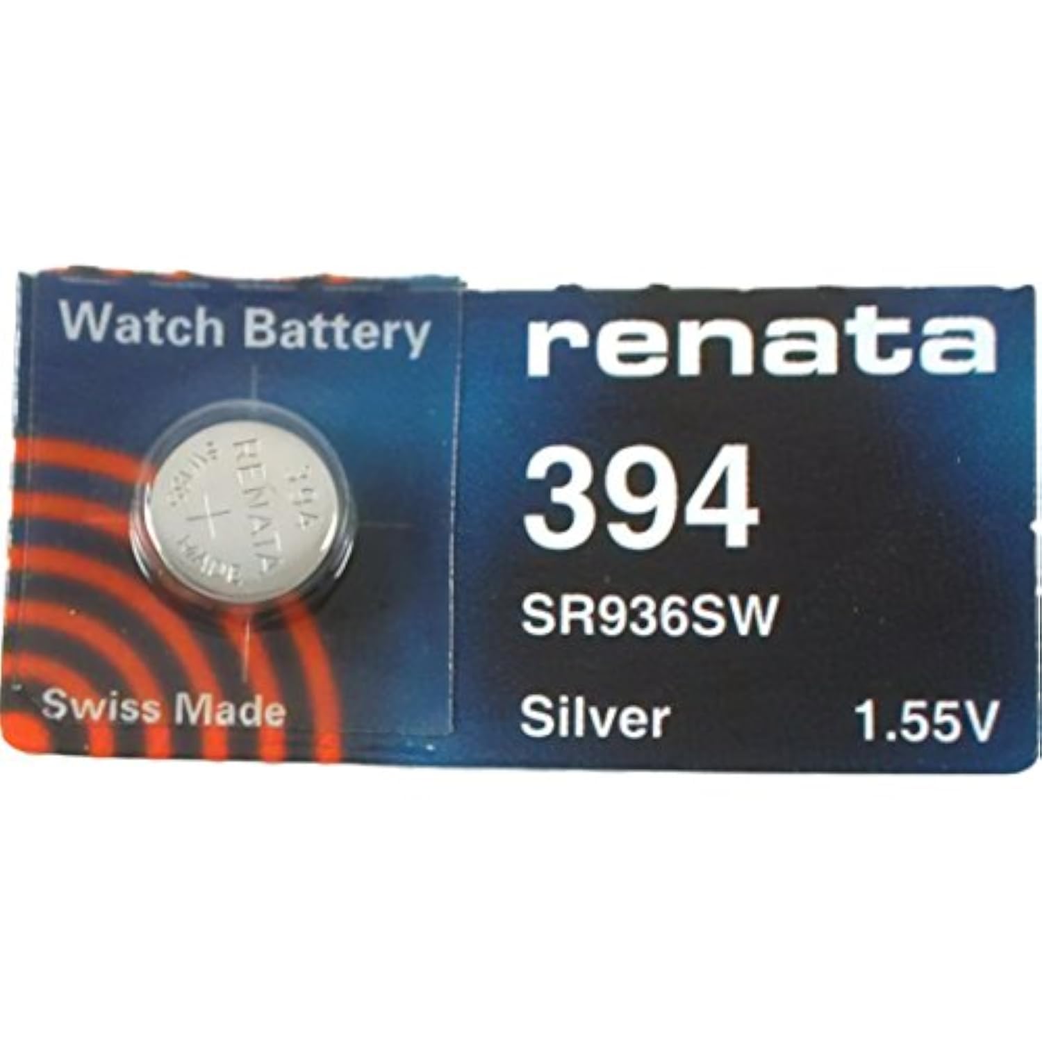 1.55 Volt Watch Battery 394 Replaces Sr936Sw