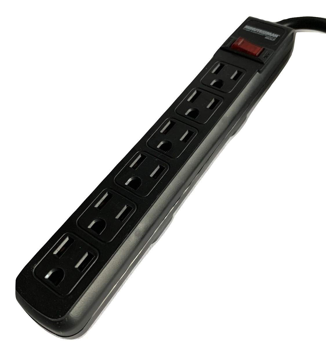 6 Outlet Surge Protector Twin Pack