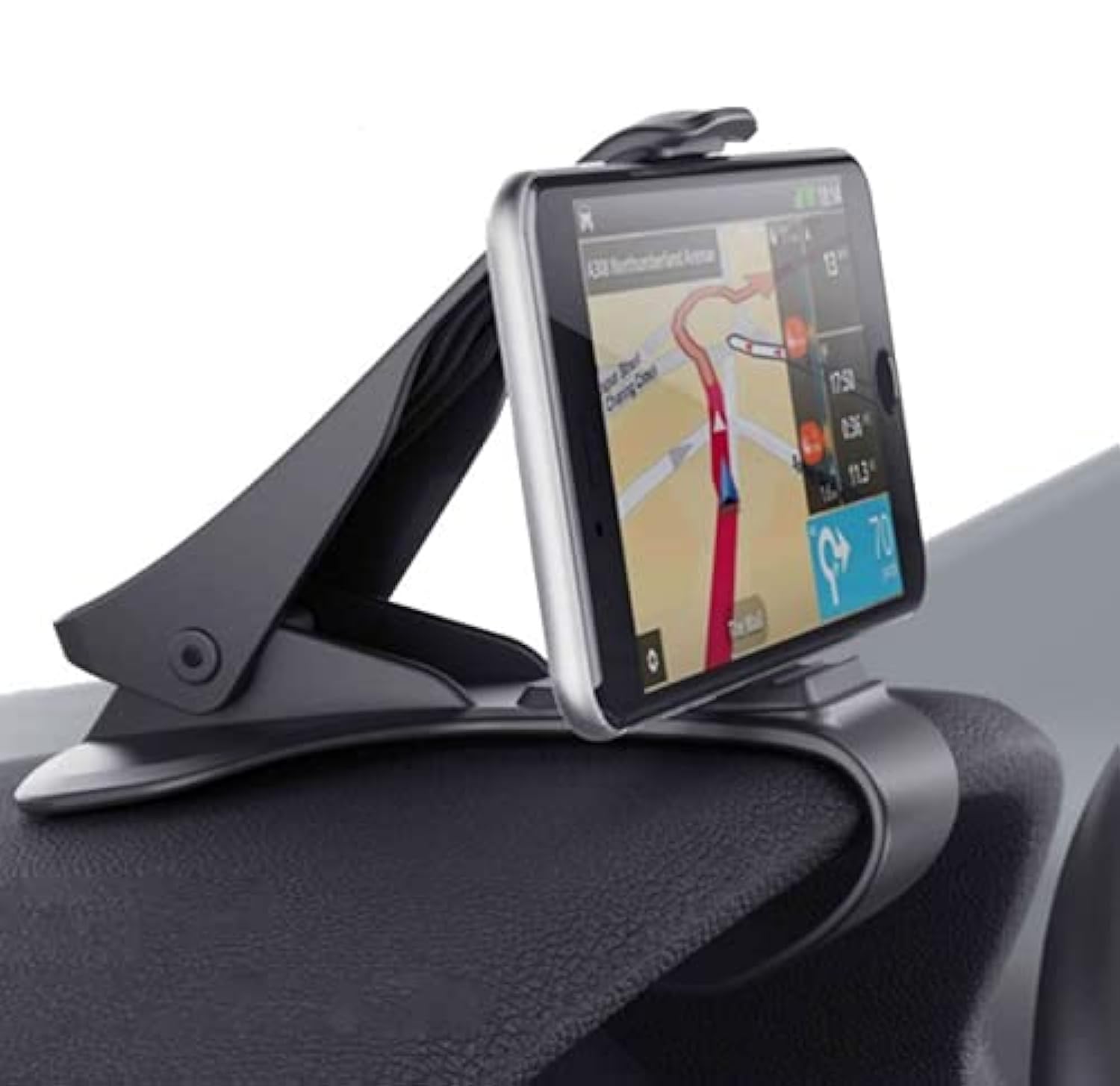 Jorcedi Universal Car Dashboard Mount Holder Stand Clamp Cradle Clip For Cell Phone Gps Non Slip Durable Car Phone Holder Mount