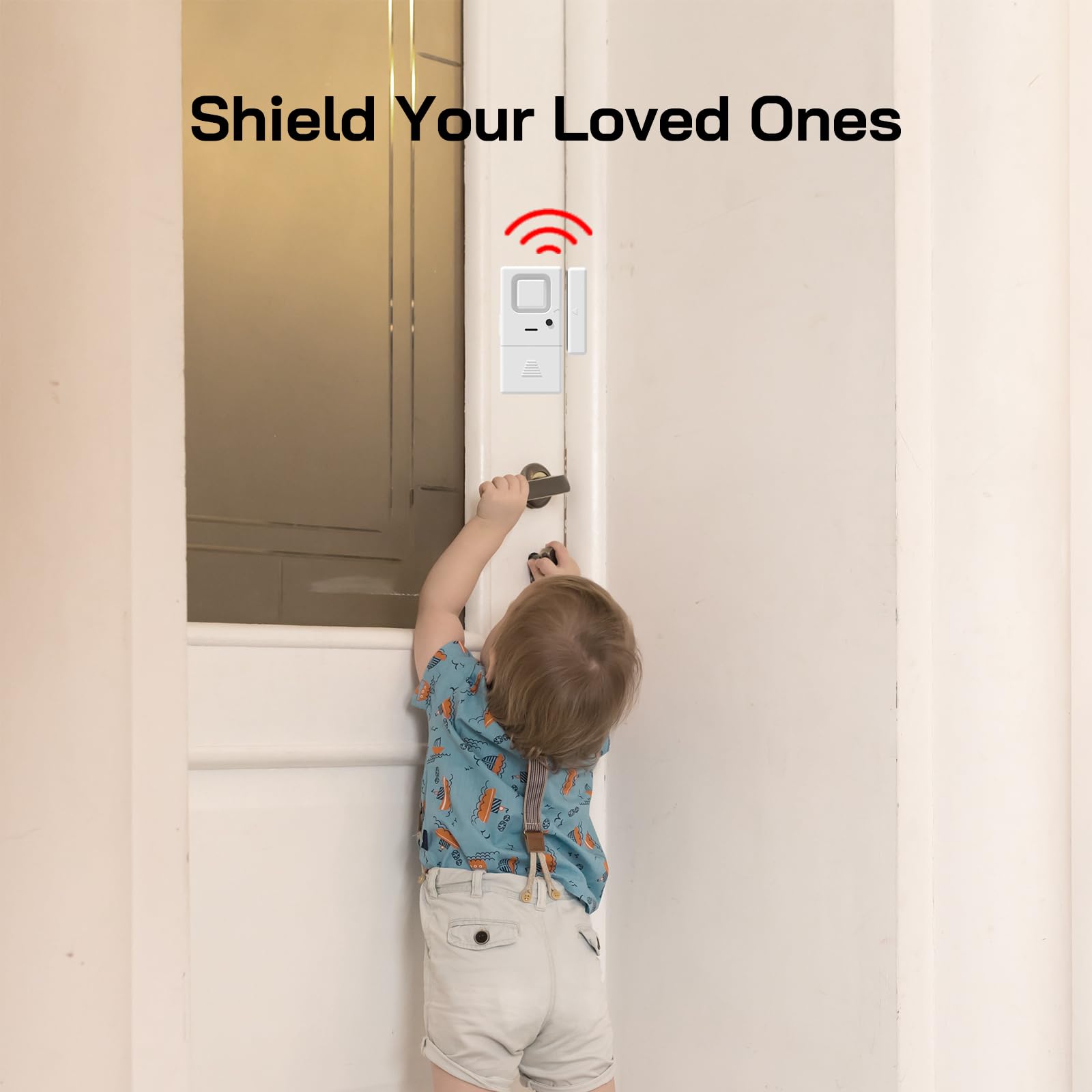 Door Window Alarms  10 Pack   Adjustable Volume, Chime/Alarm, Wireless, Door Window Alarm Sensor For Home Security, Kids Safety,