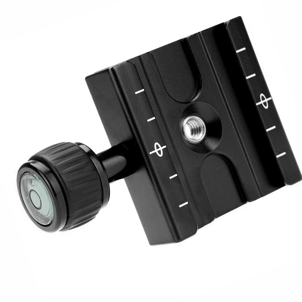 Fotasy 50 Mm Arca Swiss Type Clamp, Quick Release Plate Clamp, Qr Clamp, Arca Tripod Mount For Tripod Head Monohead, Fits Arca S