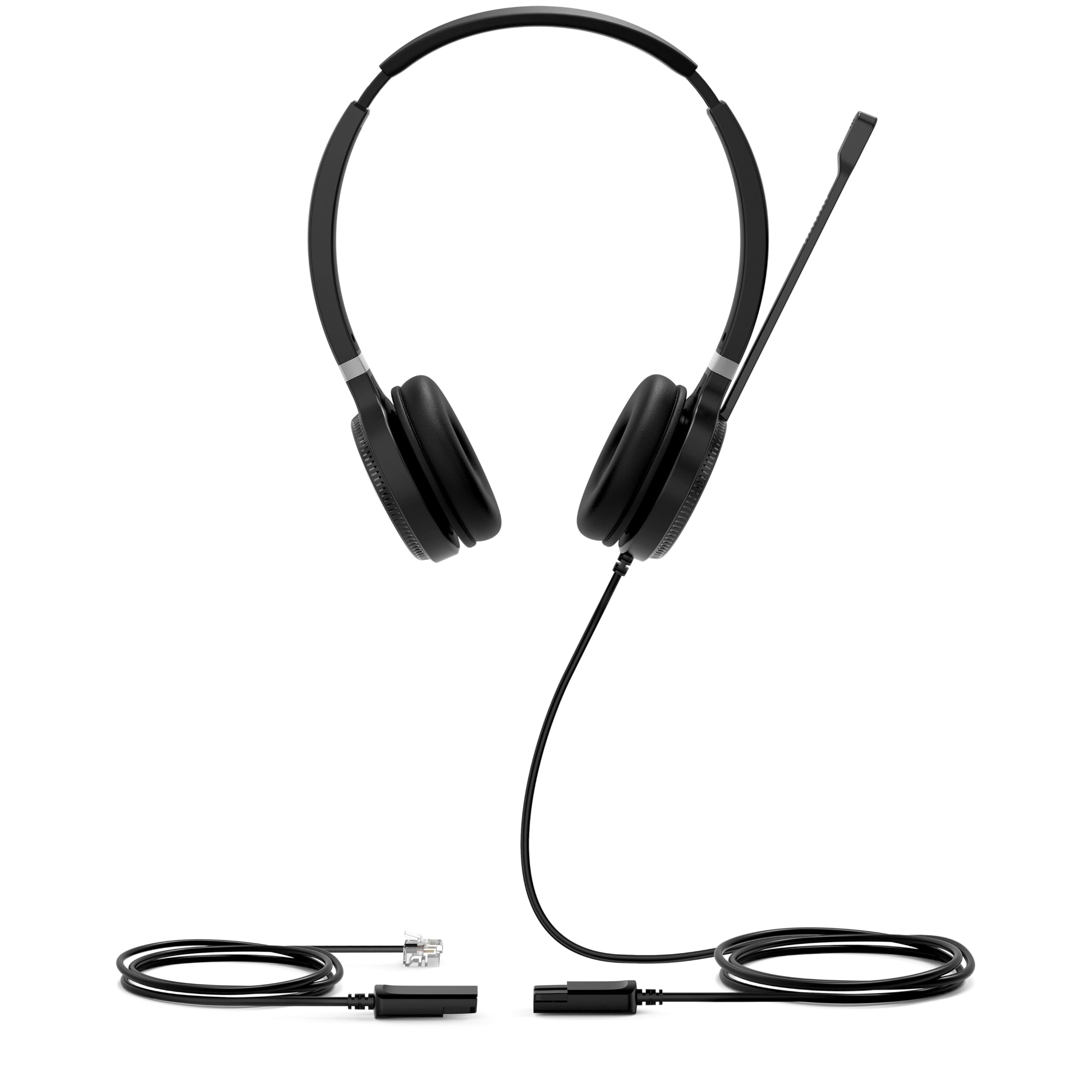 Yealink Yhs36 Dual Headset - Stereo - Quick Disconnect - Wired - 32 Ohm - 20 Hz
