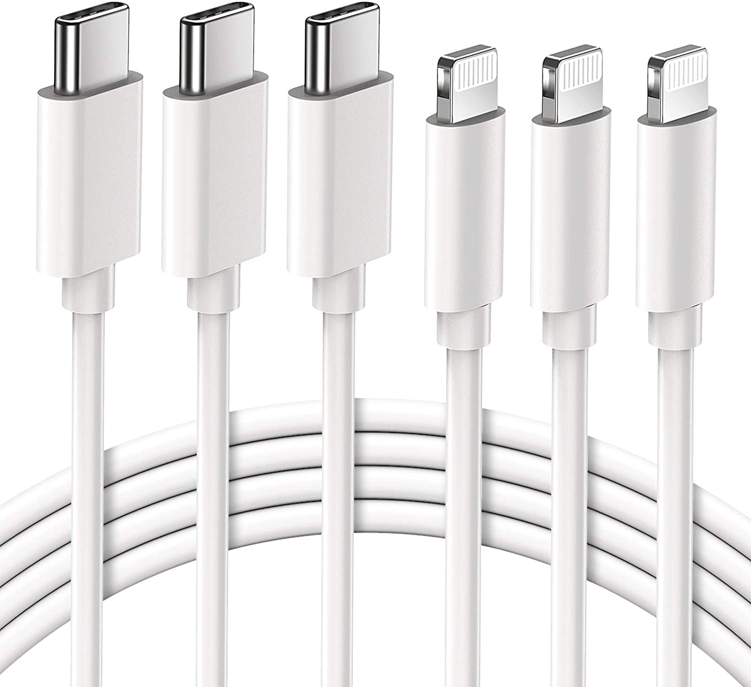 Quntis Usbc To Lightning Cable For Iphone 3Ft, 3Pack Iphone Charging Cable Usb C, Type C Lightning Charger Cord Mfi Certified Fo