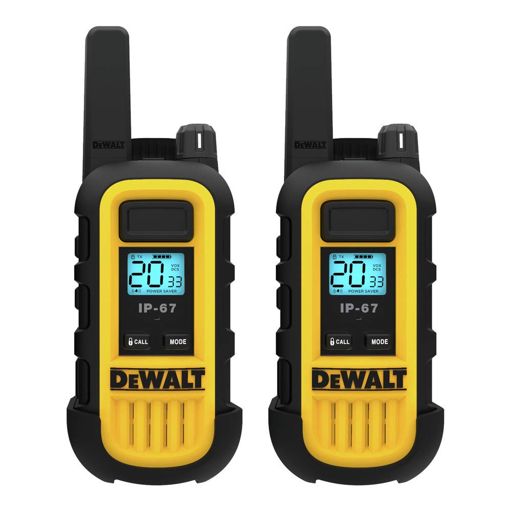 Dewalt Dxfrs300 Dxfrs300 1 W 22 Channels Heavy Duty Walkie Talkies