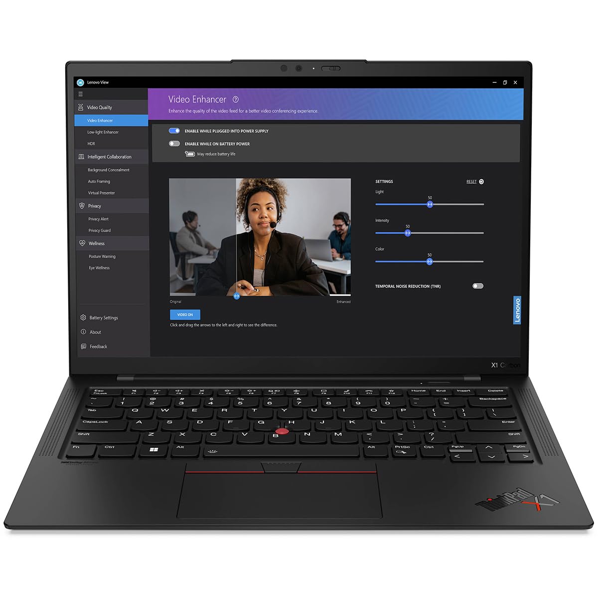 Lenovo ThinkPad X1 Carbon Gen 11 21HM000GUS 14 Ultrabook - WUXGA - 1920 x 1200 - Intel Core i5 13th Gen i5-1335U Deca-core (10 C