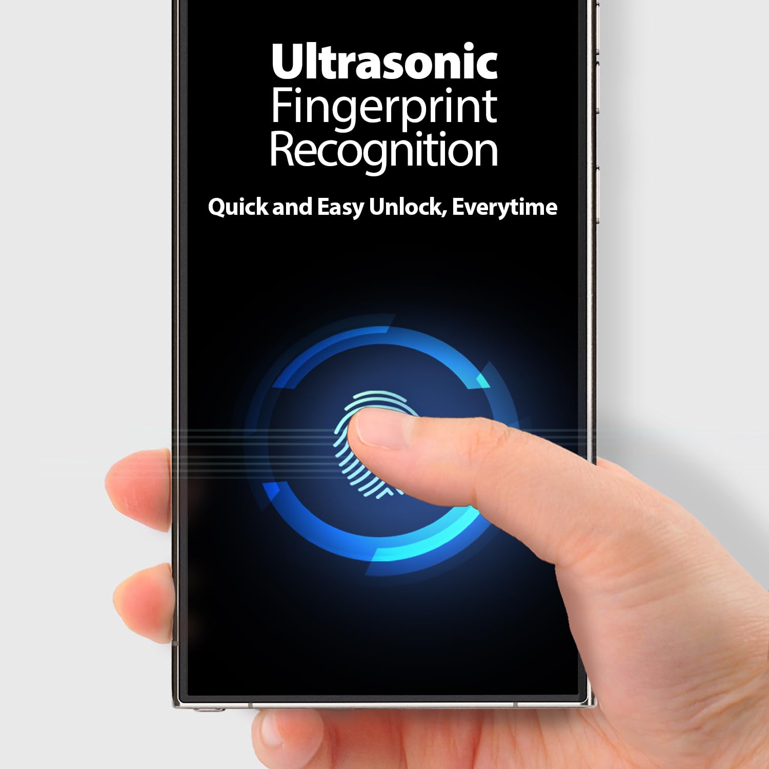 Dome Glass Whitestone Screen Protector Compatible With Galaxy S24 Ultra Uv Lamp [9H Tempered Glass, Bubble Free, Installation Ki