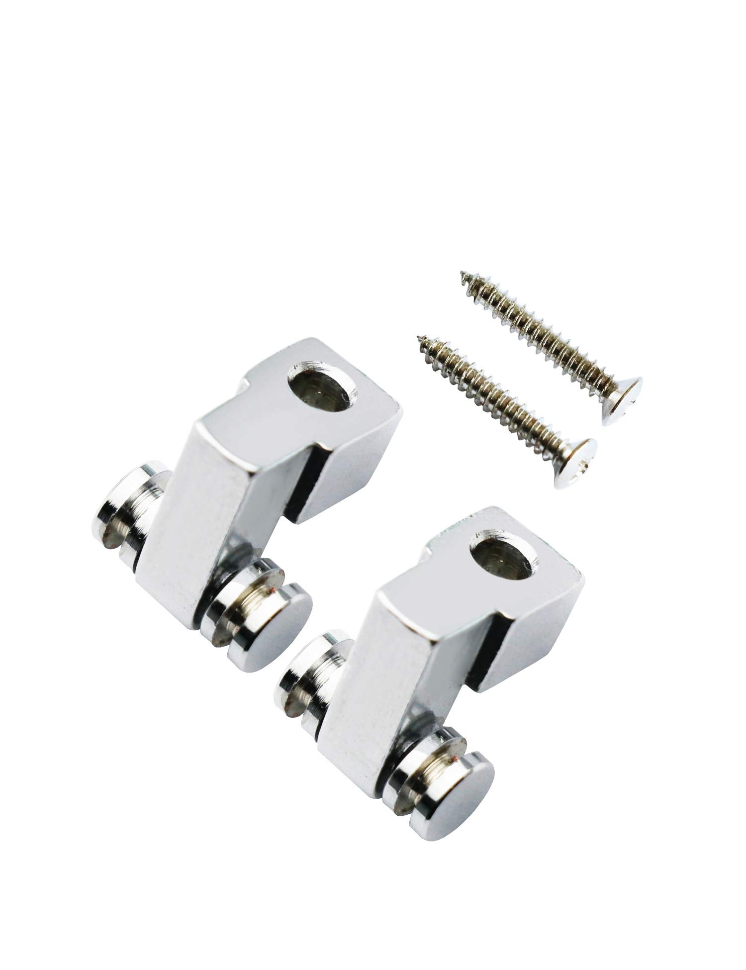 Metallor Roller String Trees String Retainer Guides Compatible With Strat Tele Style Electric Guitar Parts Replacement Pack Of 2