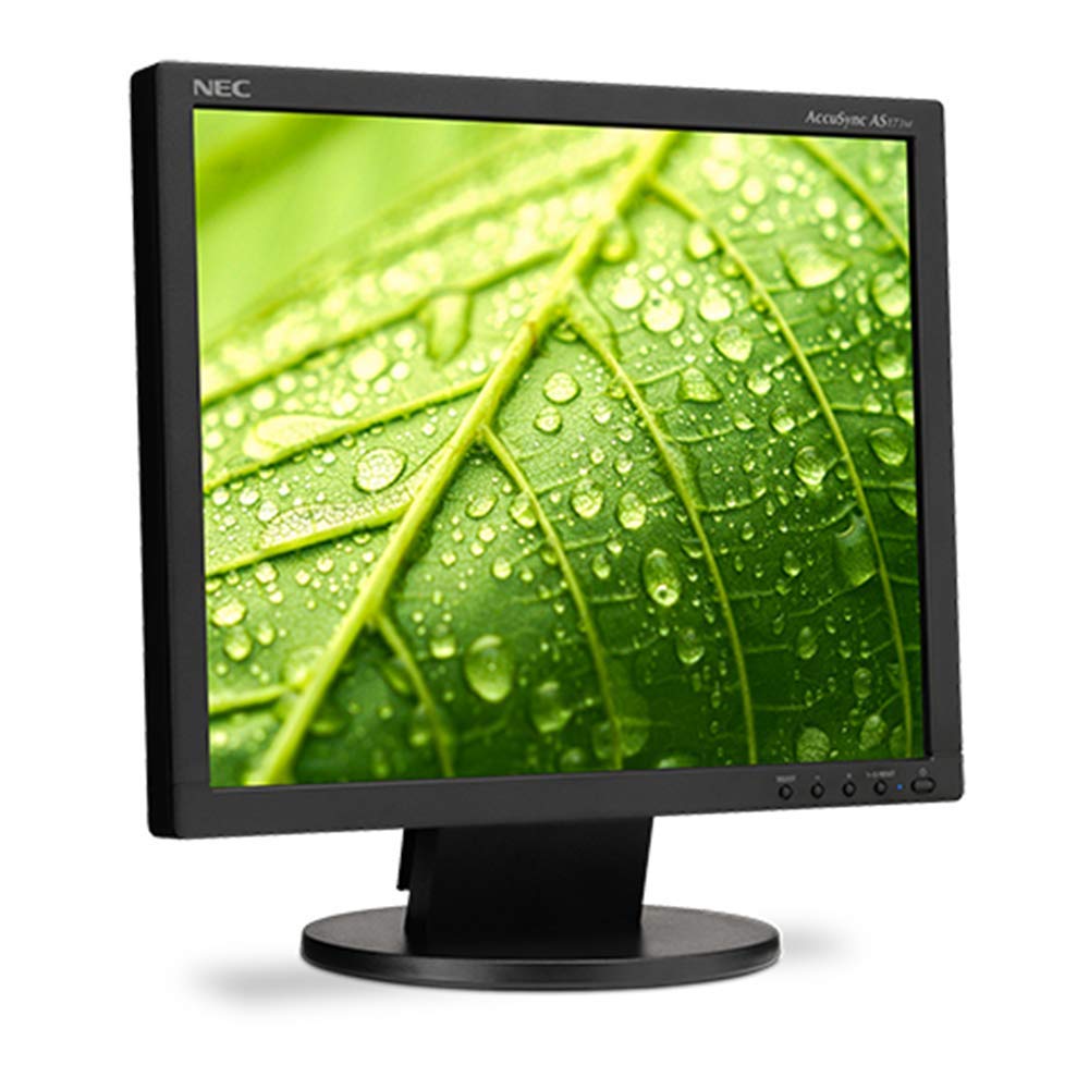 Nec As173M Bk 7 Value Desktop Monitor With Led Backlighting Black
