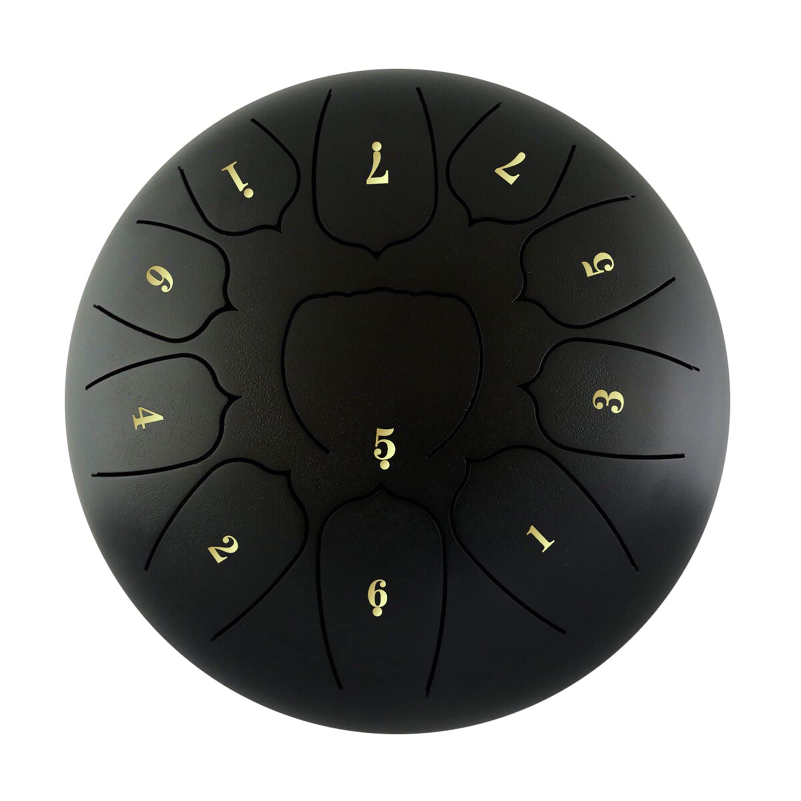 Excluzo 6 Inch Steel Tongue Drum 11 Notes Handpan Drum With Drum Mallet Finger Picks Percussion For Meditation Yoga