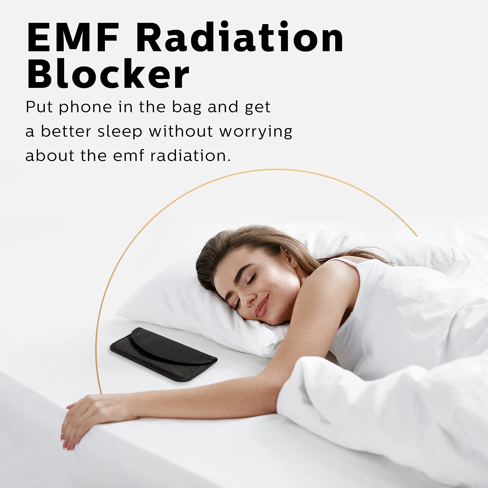 4 Pieces Faraday Bags Phone For Key Fob Protector Car Rfid Signal Blocking Anti-Tracking Faraday Pouch Shielding Wallets For Cel