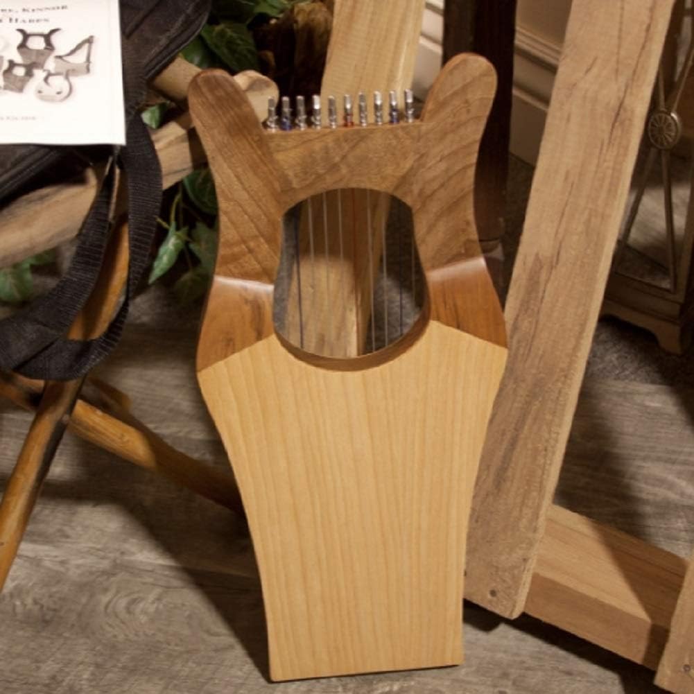 Mid East Mini Kinnor Harp   Light   Walnut