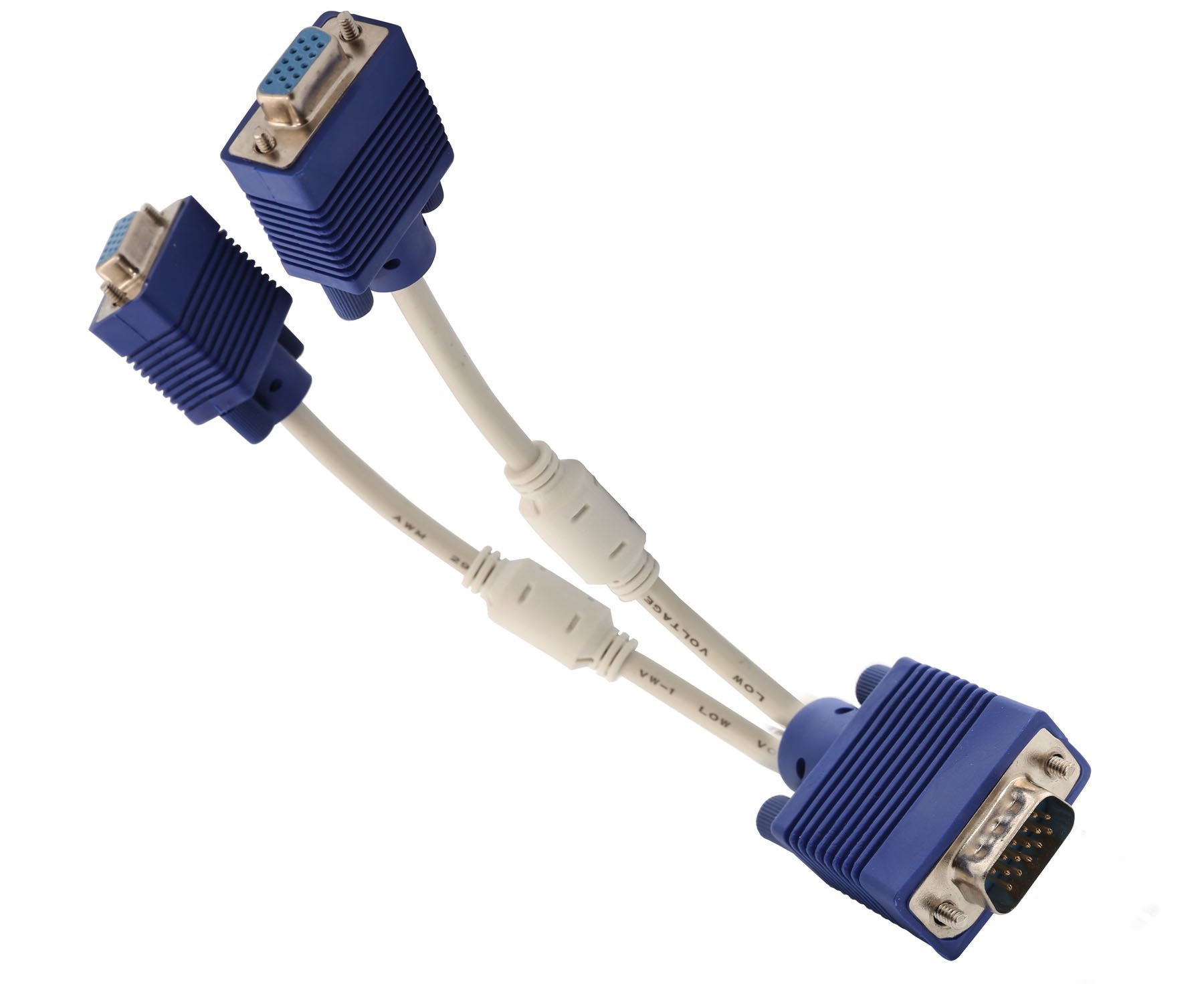 Syba Connectland Cl Cab32001 1X Vga To 2X Vga Cable