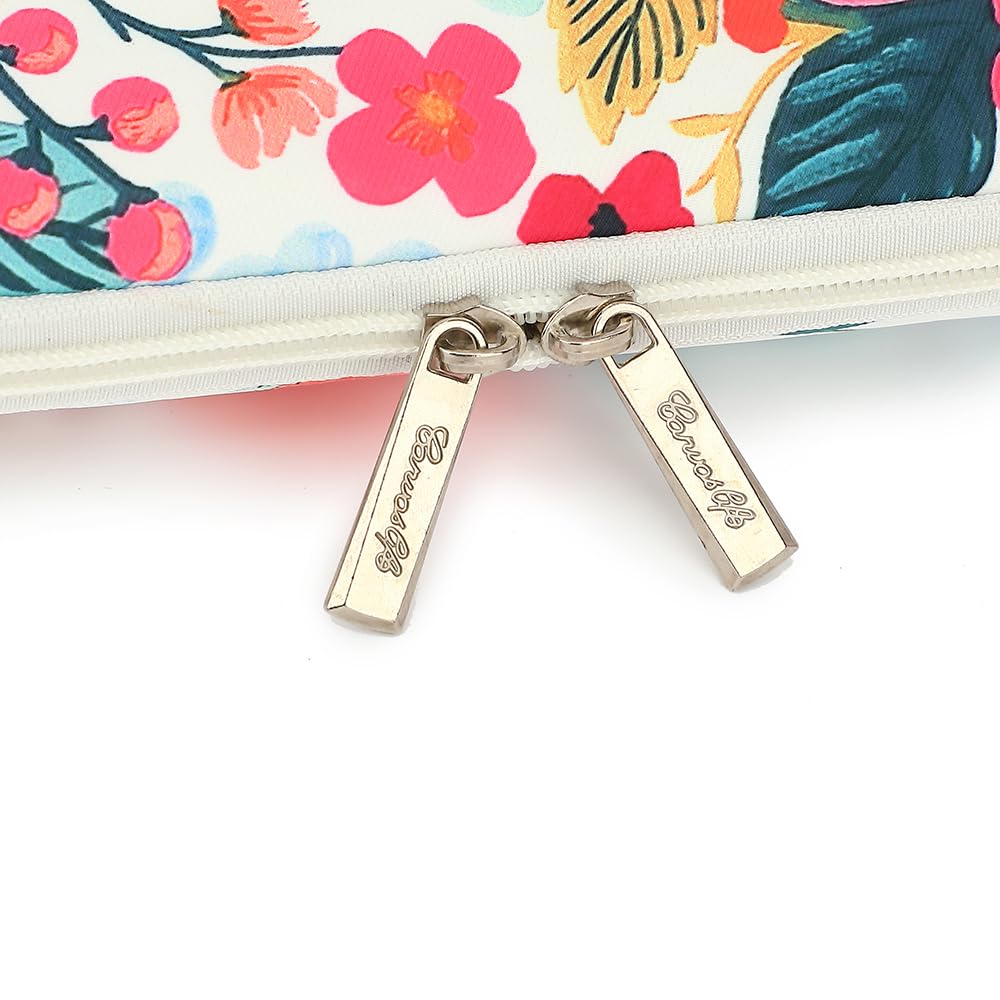 Canvaslife Garden Rose Waterproof Pattern Laptop Sleeve 15 Inch 15 Case And 15.6 Laptop Bag