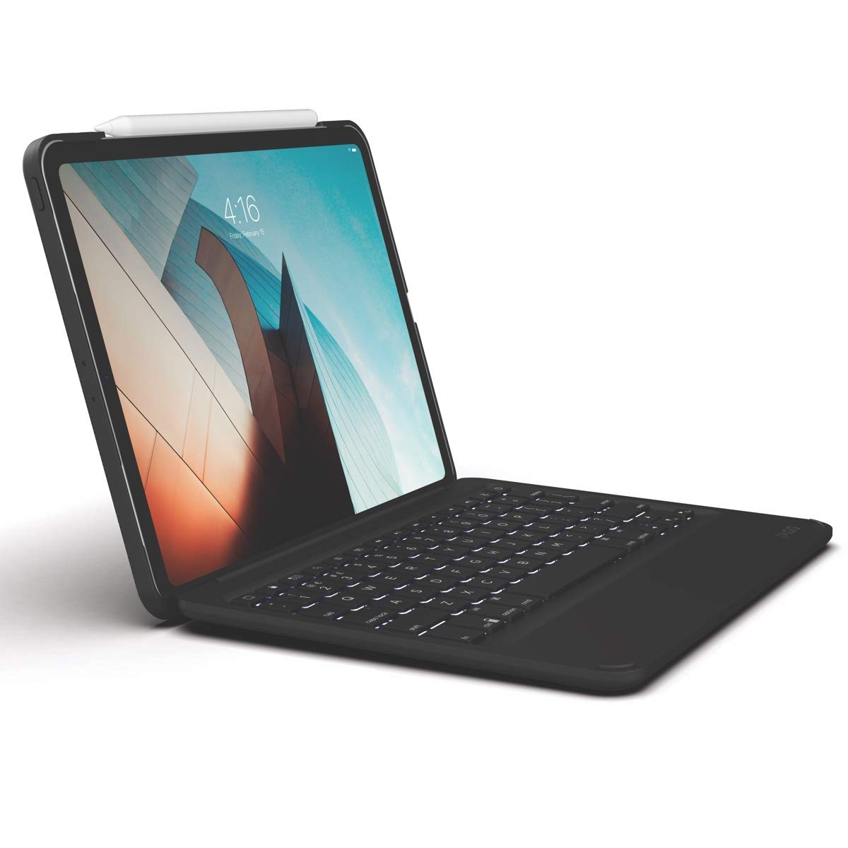 ZAGG Folio Keyboard - Backlit Tablet Keyboard and Case - Made for iPad Pro 11 (2018) - Black (103002357)
