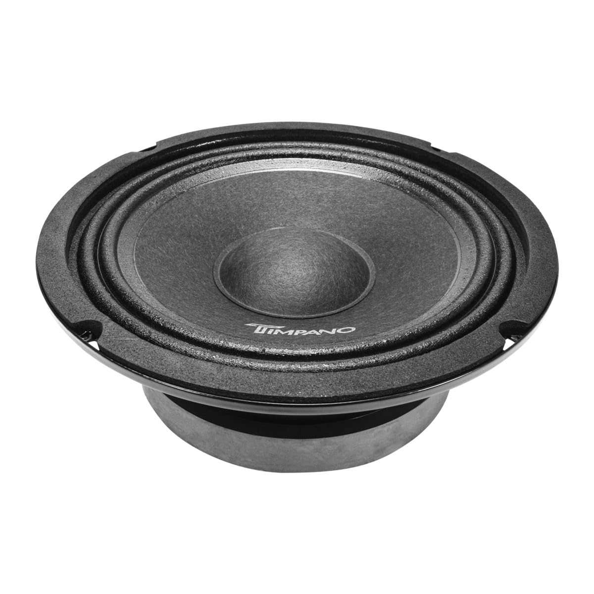 Timpano 6.5 Inch Shallow Car Speaker 600 Watts Tpt Mb6 4 Slim Shallow Profile 4 Ohm, Pro Midbass Car Audio Loudspeaker Compact F